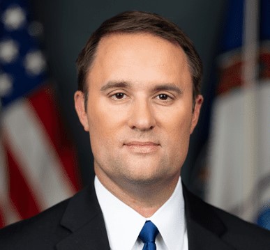 Jason Miyares. Official portrait.