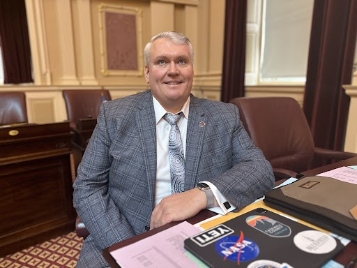 State Sen. Travis Hackworth, R-Tazewell County. Photo by Markus Schmidt.