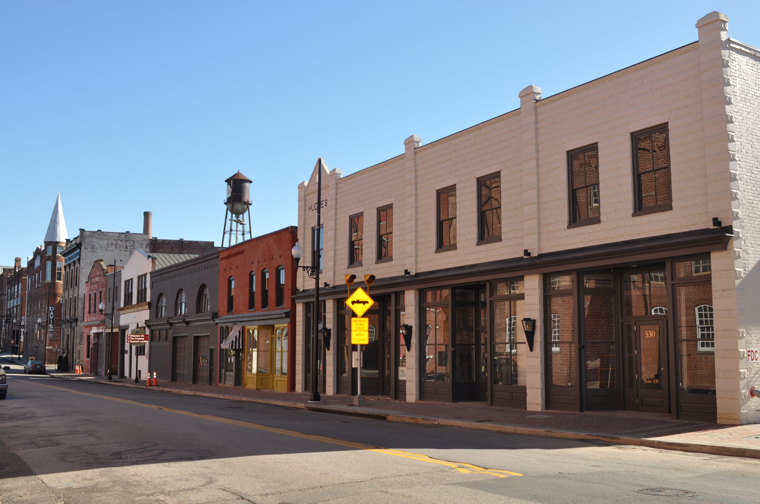The River District, pictured here, is one of the parts of Danville where housing developments can receive partial real estate tax exemptions. Courtesy of Rick Barker Properties.