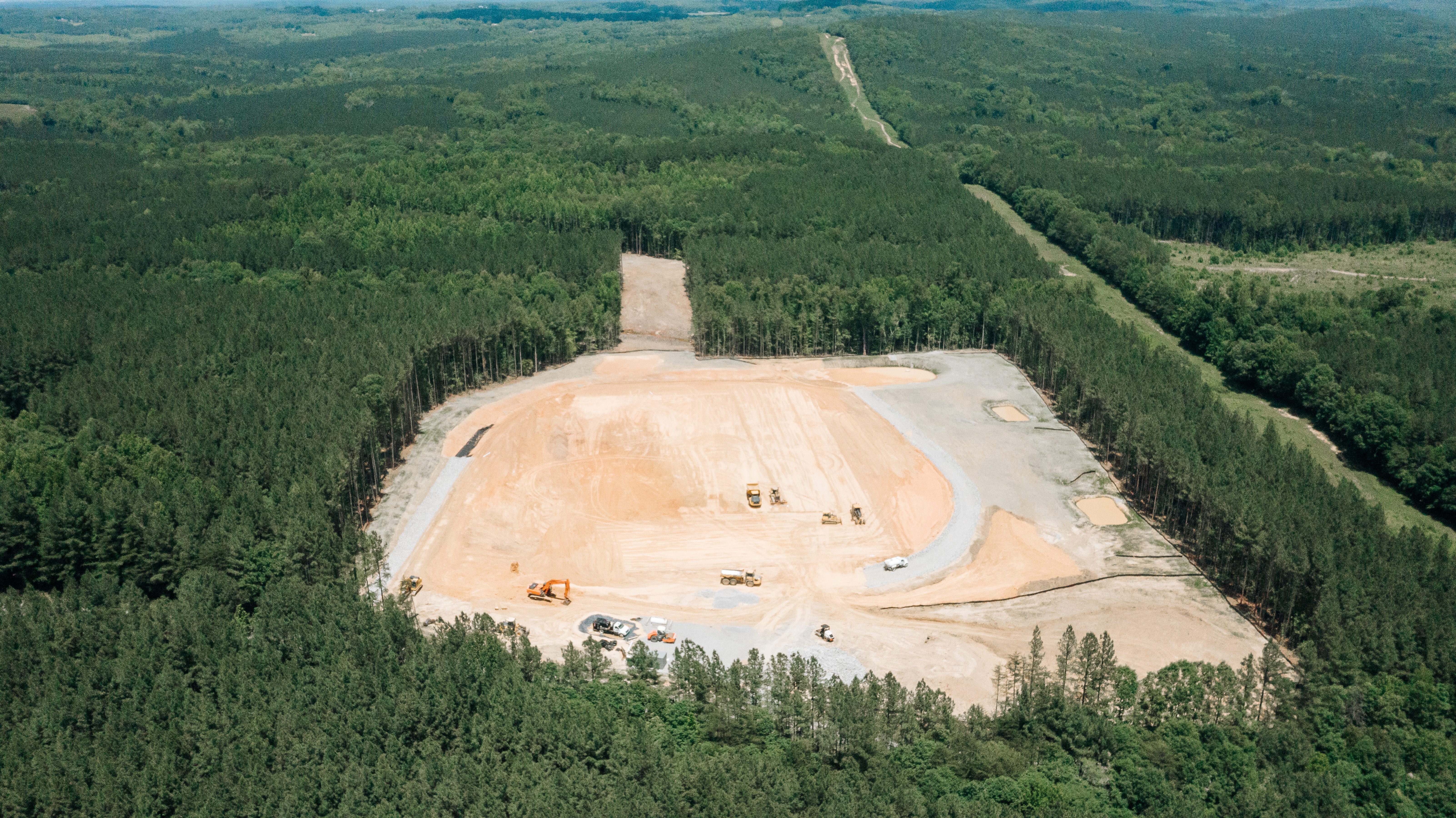 The mega site is a Tier 4 site with a nearly 200-acre pad site that has a Tier 5 designation. Photo courtesy of the City of Danville.