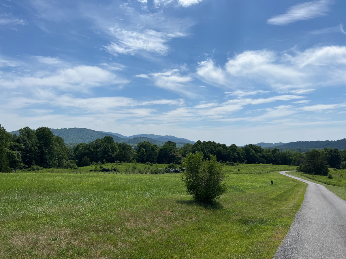 A view of the land. Courtesy of Central Virginia Land Conservancy.