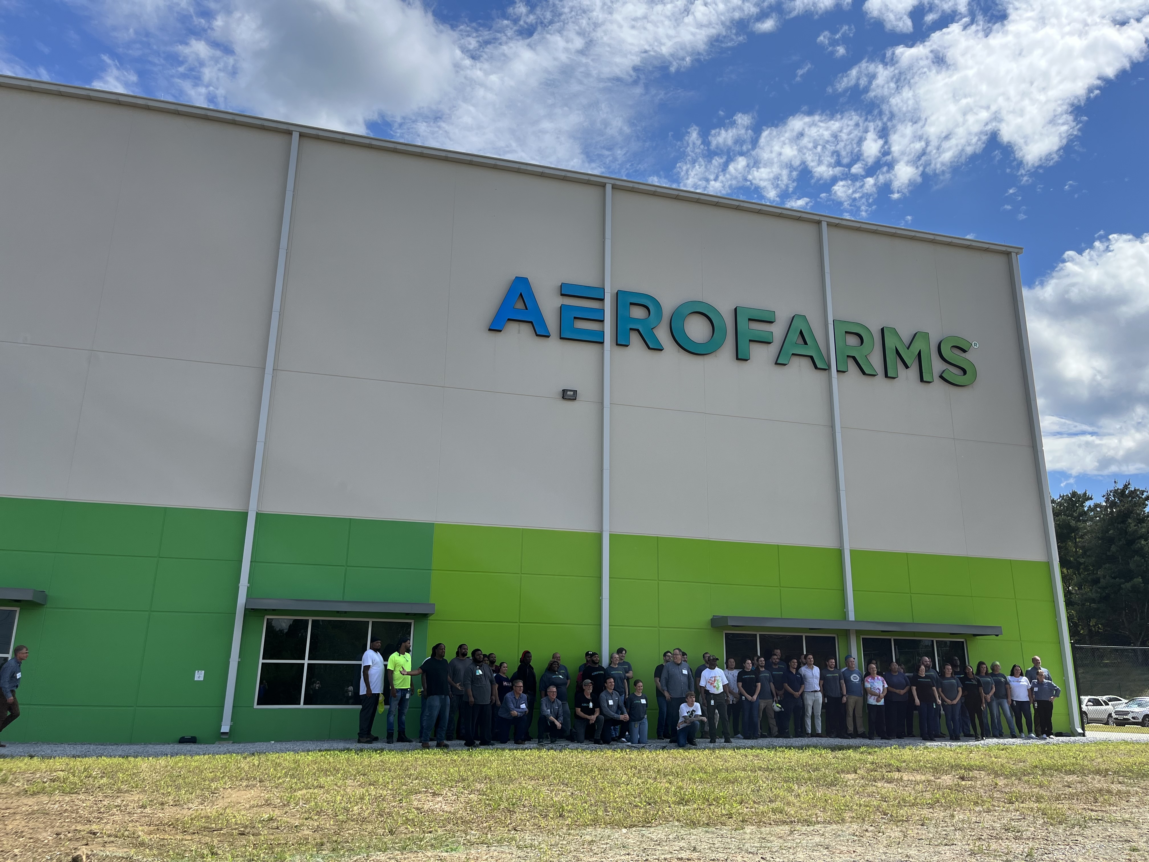 AeroFarms is a controlled environment agriculture company located in Cane Creek Centre industrial park, which is jointly owned by Danville and Pittsylvania County. Photo by Grace Mamon.