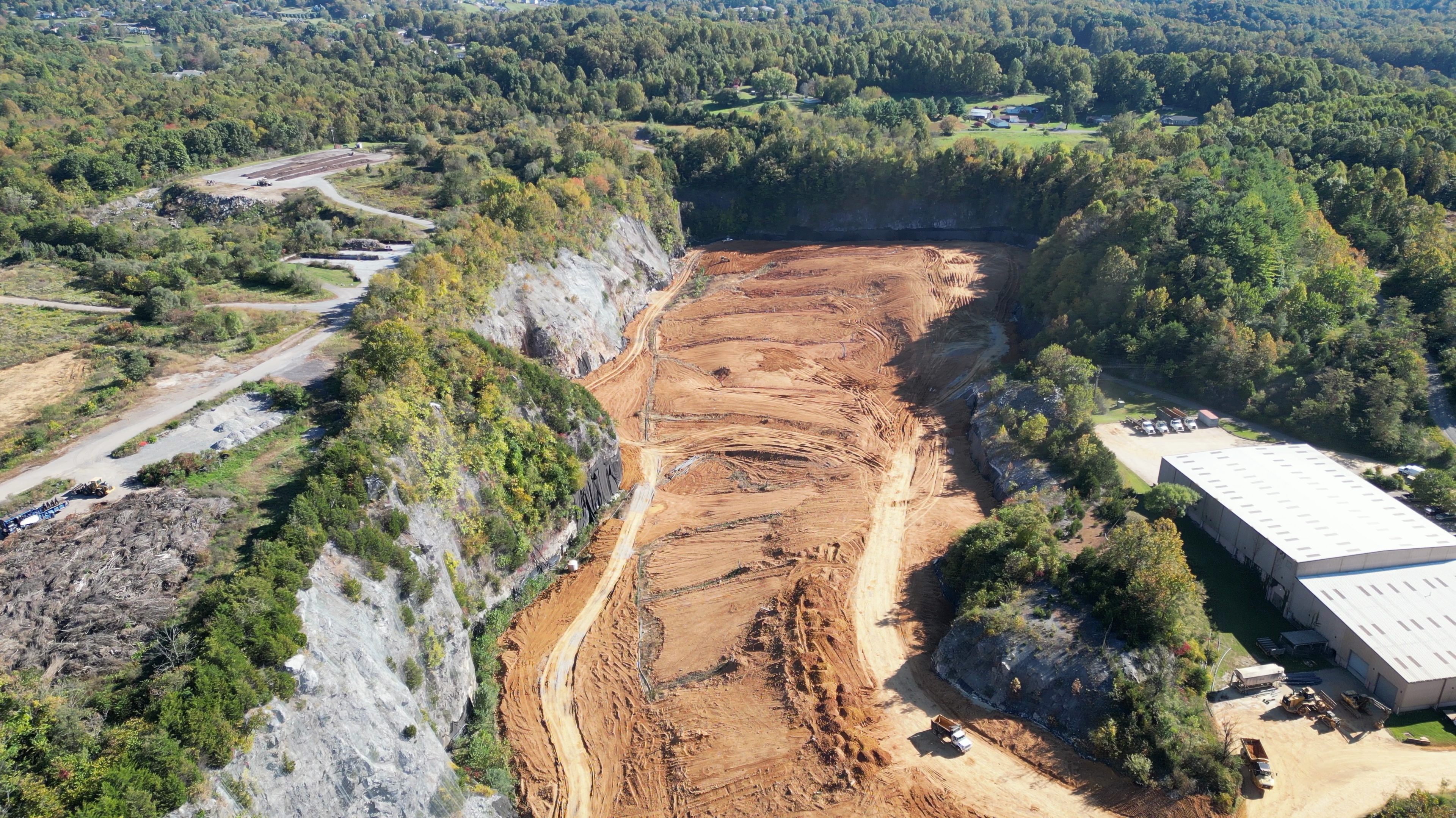 Bristol's landfill. Courtesy of city of Bristol, Virginia.