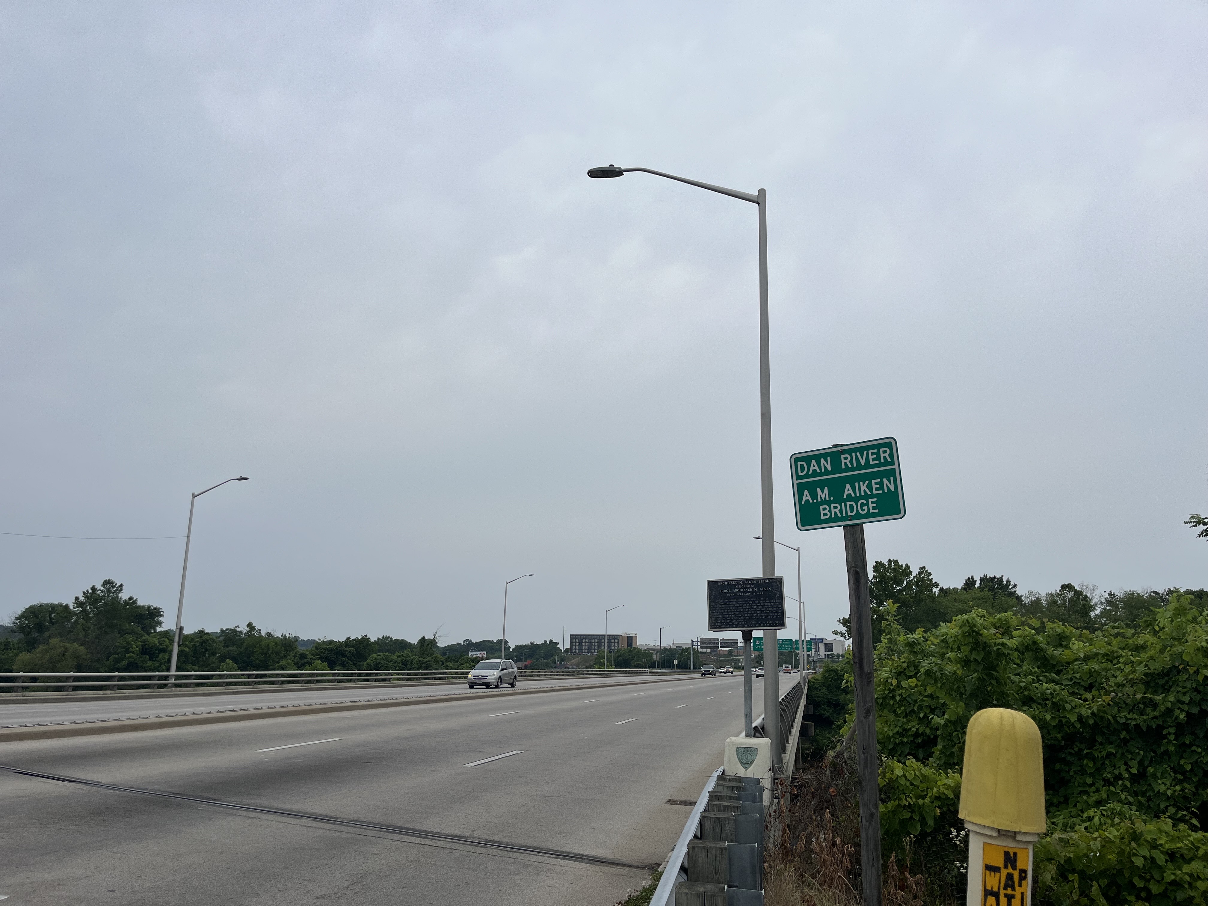 The bridge in Danville named for Judge Aiken. Credit: Grace Mamon