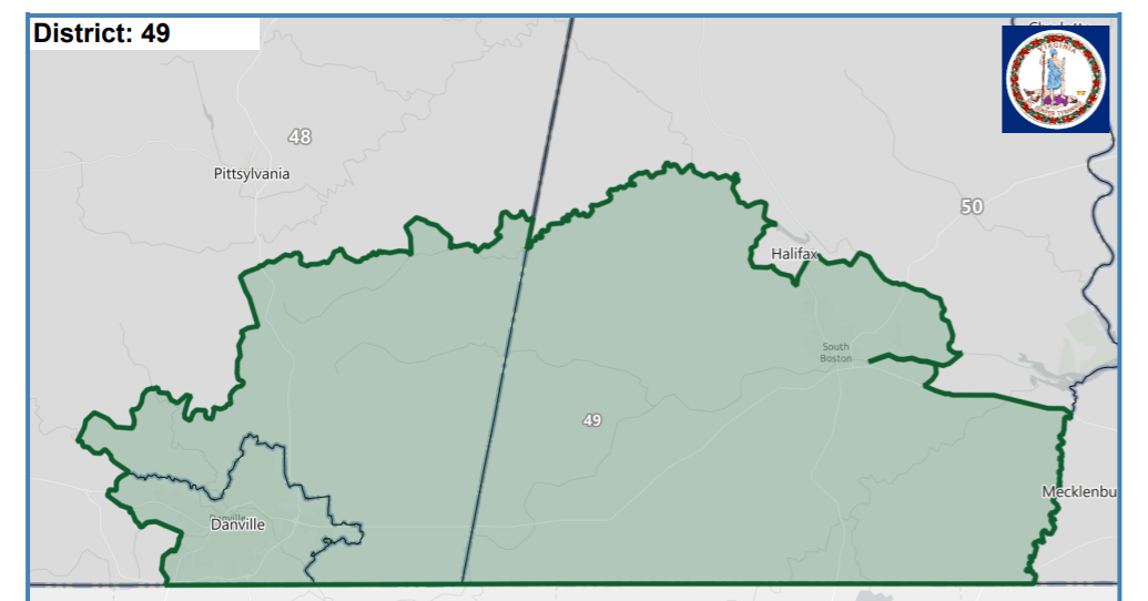 House District 49. Courtesy of Virginia Supreme Court.
