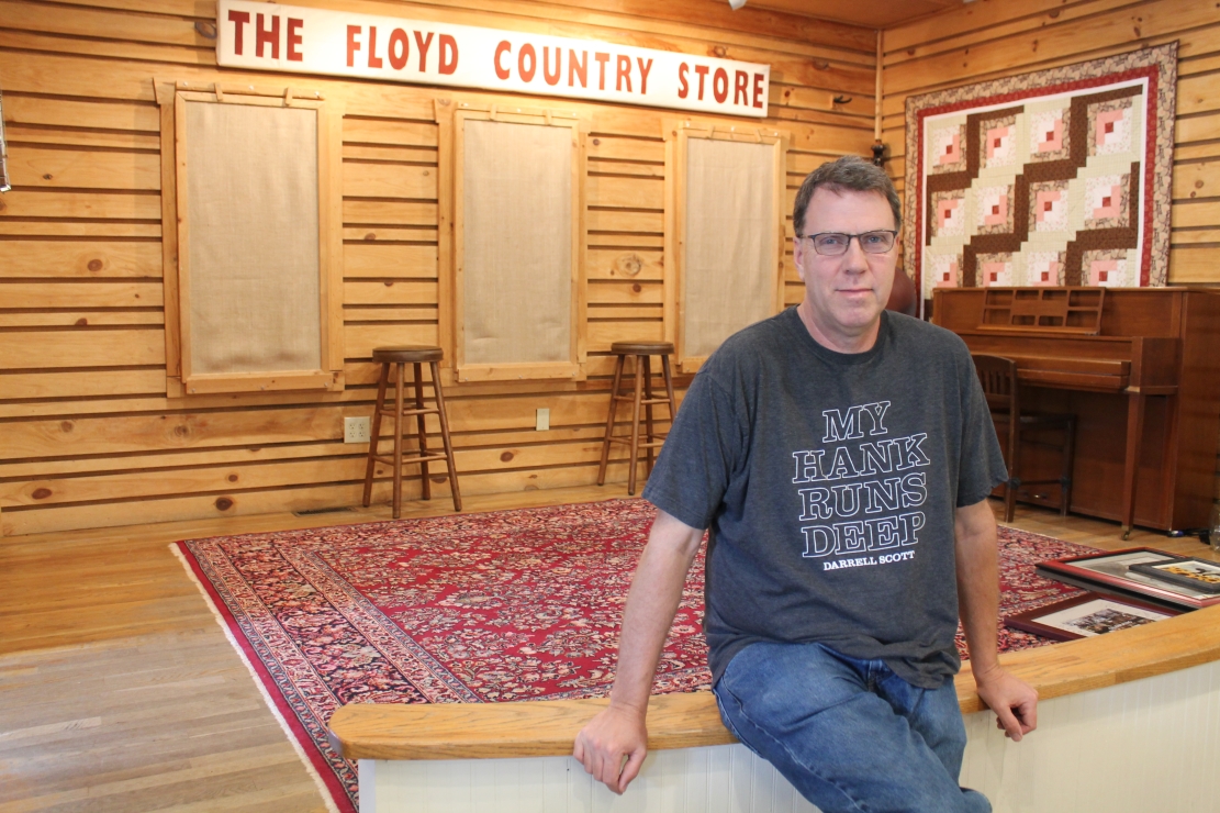 Dylan Locke is executive director of the Handmade Music School, the nonprofit of which County Sales is part. Randy Walker photo.