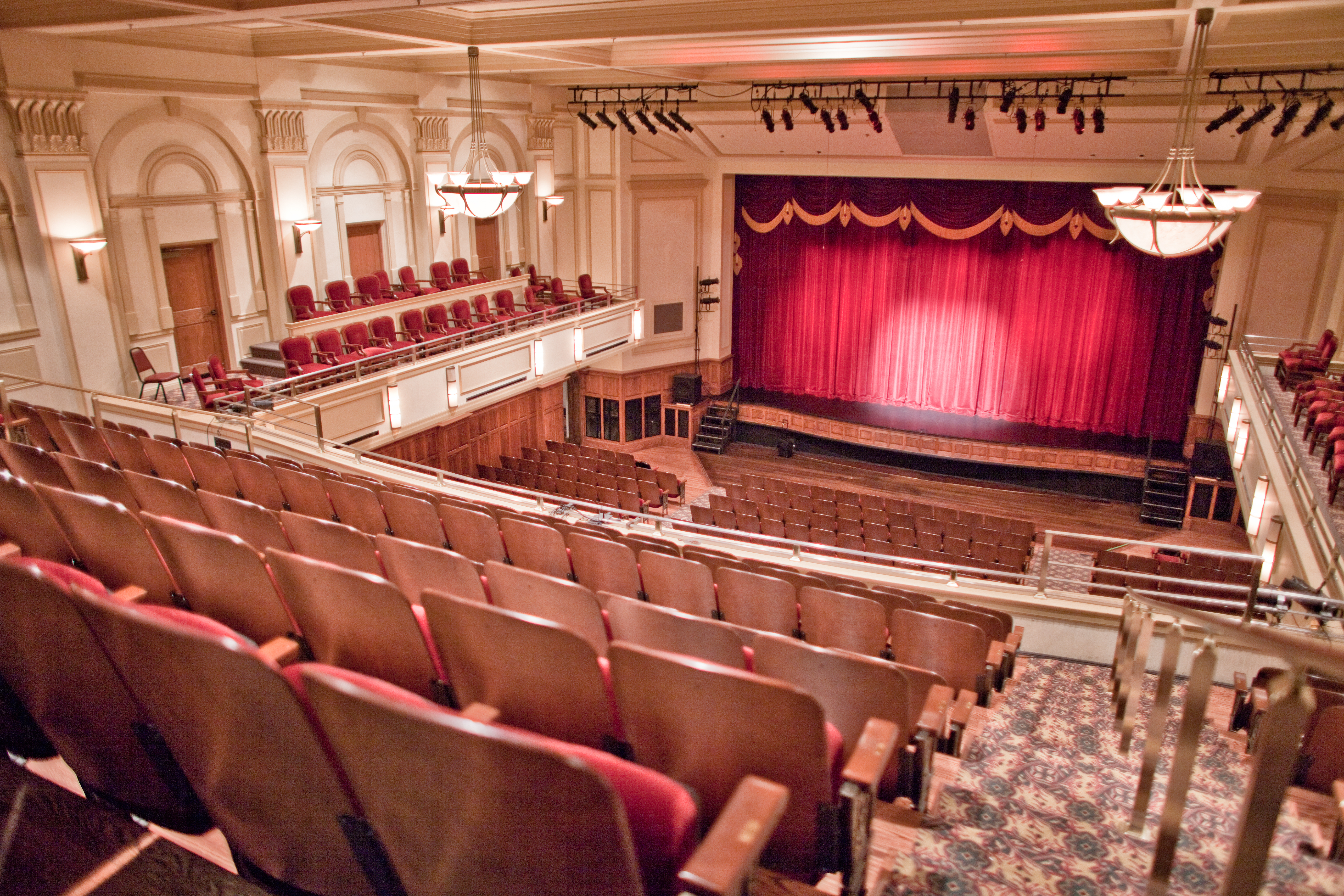 The Shaftman Performance Hall at the Jefferson Center. Photo by Brett Winter Lemon.