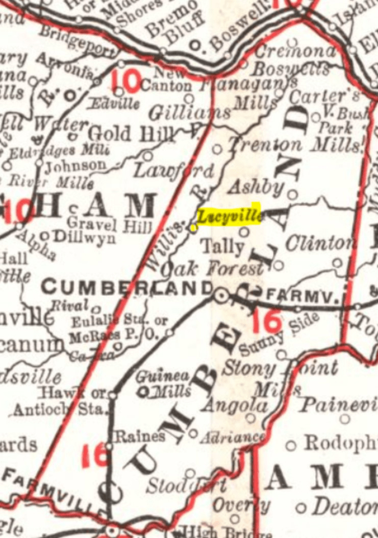 1896 Rand McNally Map of Virginia. Courtesy of Lewis Longenecker.