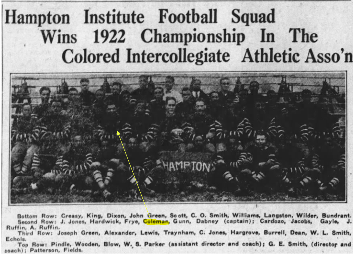 Daily Press, December 17, 1922. Courtesy of Lewis Longenecker.