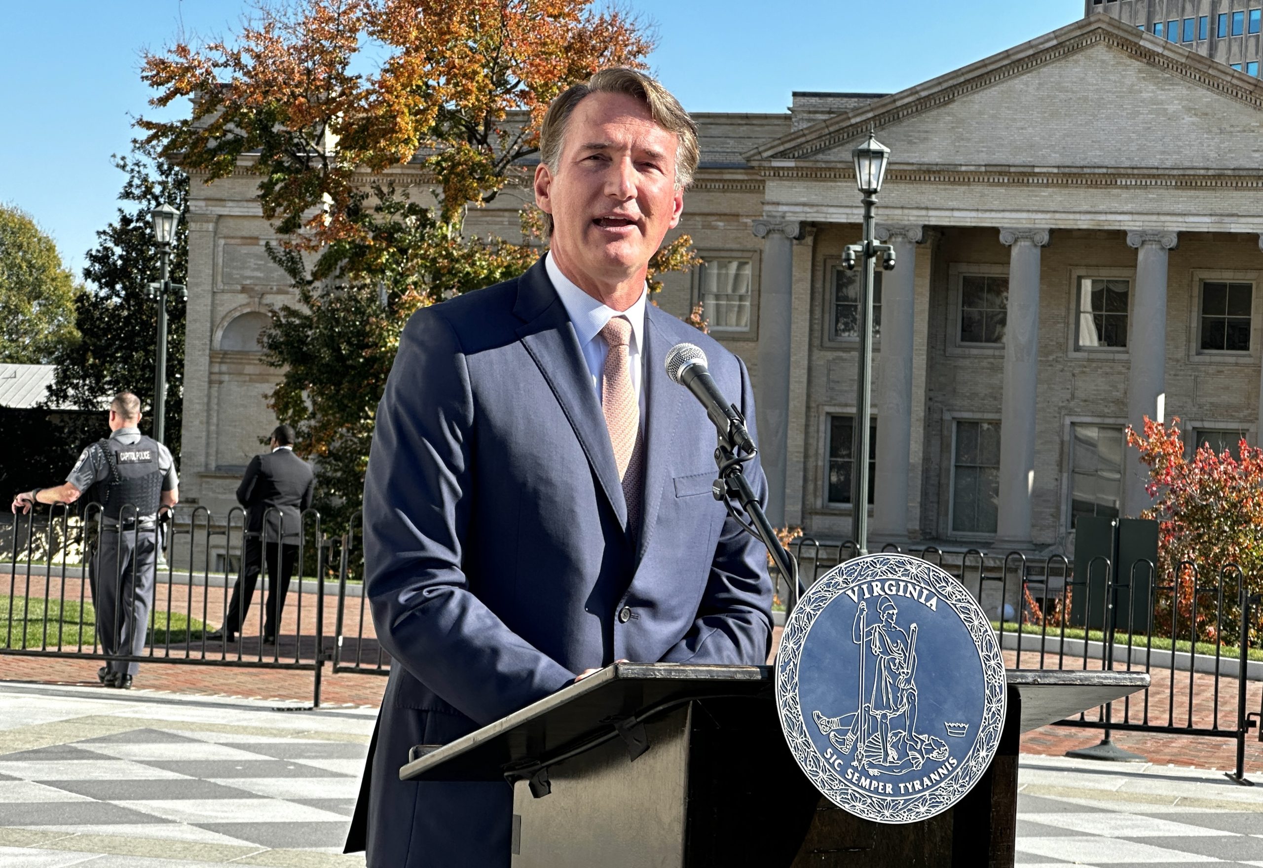 Gov. Glenn Youngkin. Photo by Markus Schmidt.