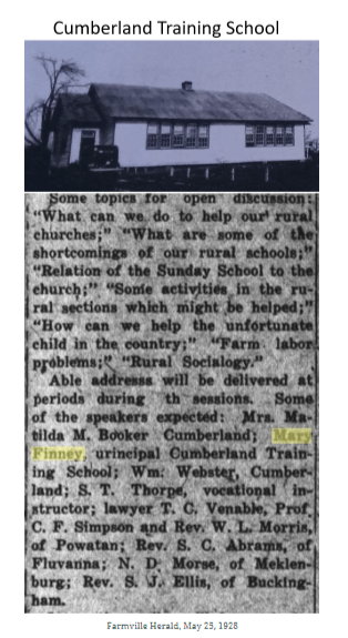 Newspaper excerpt.