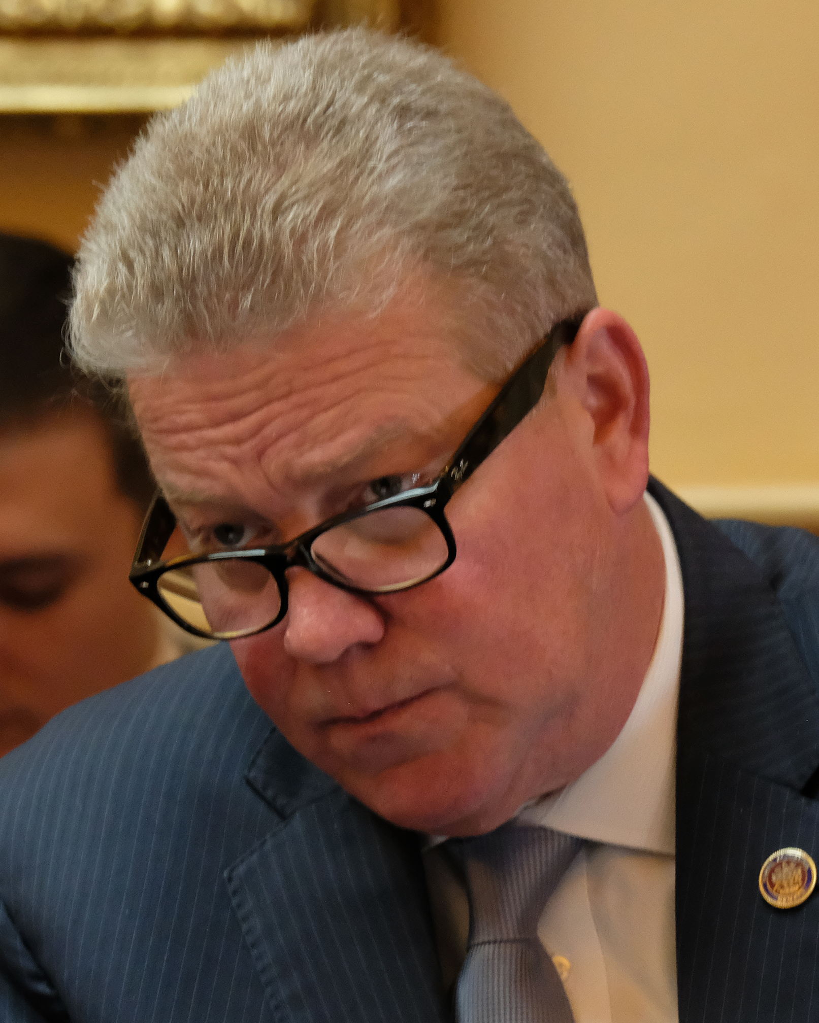 Sen. William M. "Bill" Stanley, R-Franklin, in the Virginia Senate Wednesday, Jan. 10, 2024. Photo by Bob Brown.