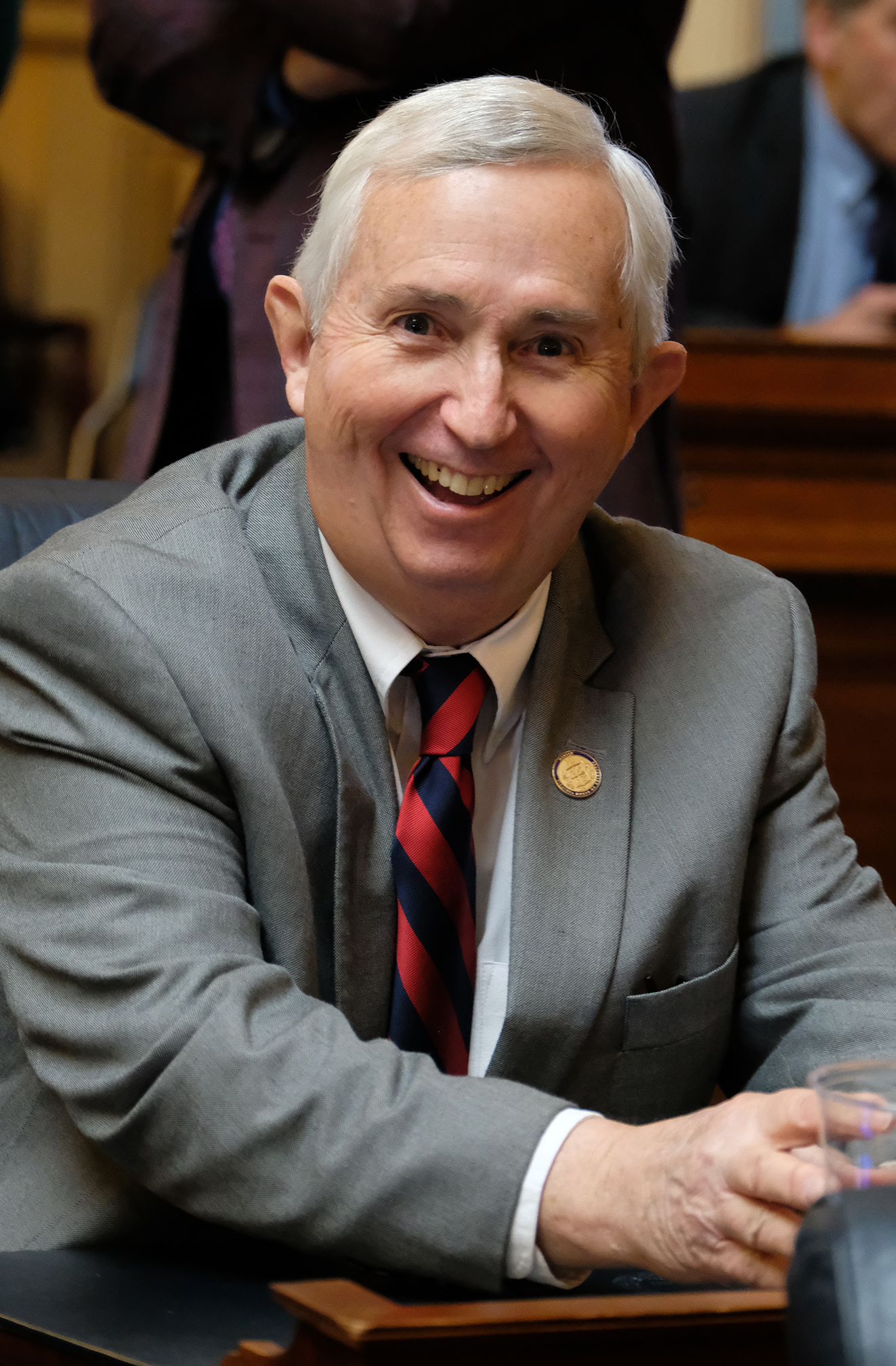 Del. Wendell Walker, R-Lynchburg, in the Virginia House of Delegates Wednesday, Jan. 10, 2024. Photo by Bob Brown.