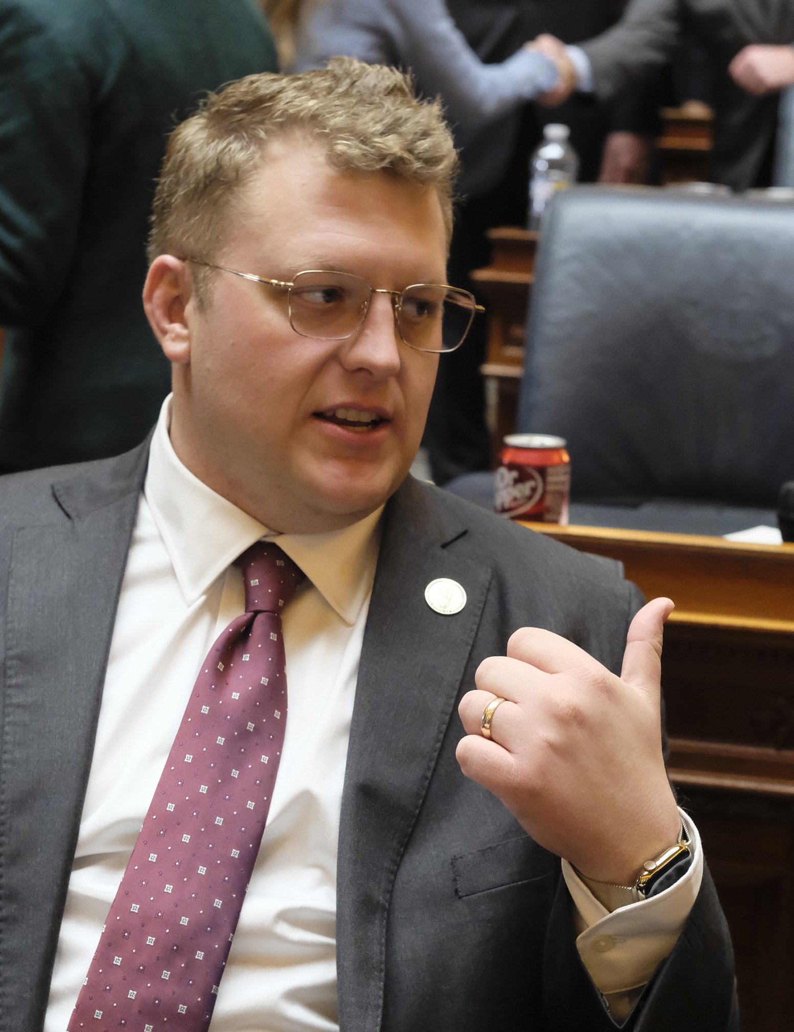 Del. Wren Williams. Photo by Bob Brown.