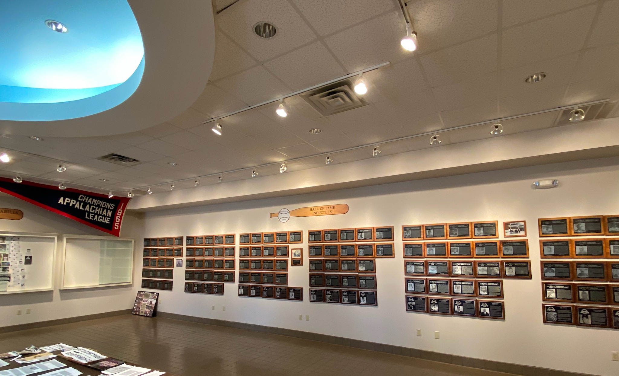 The Salem-Roanoke Baseball Hall of Fame. Photo by Robert Anderson.