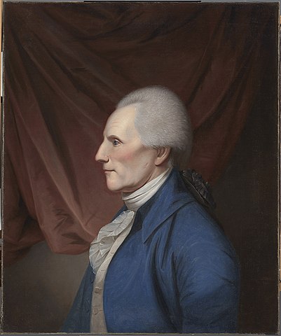 Portrait of Richard Henry Lee by Charles Willson Peale.