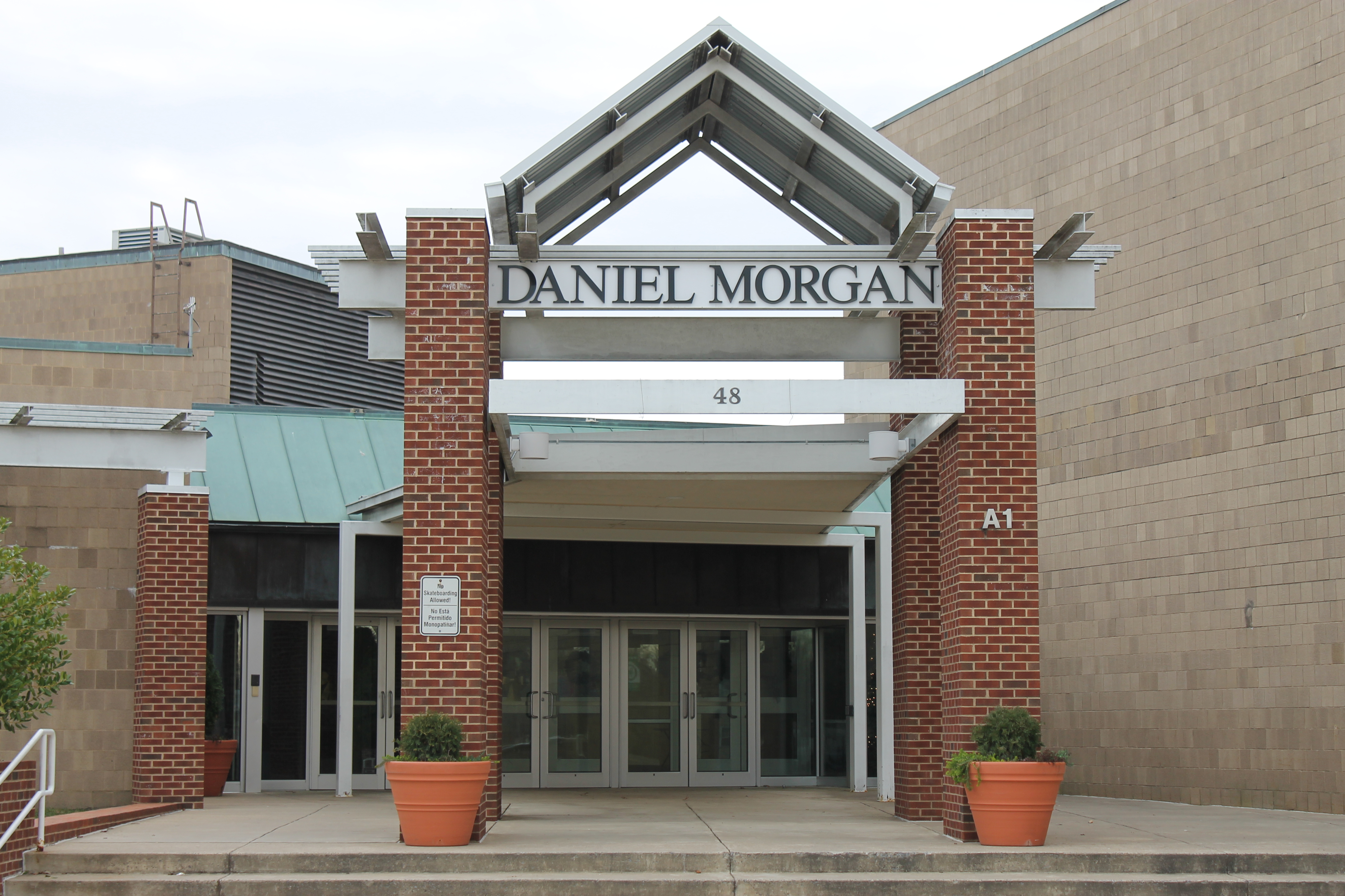 Daniel Morgan Middle School in Winchester.