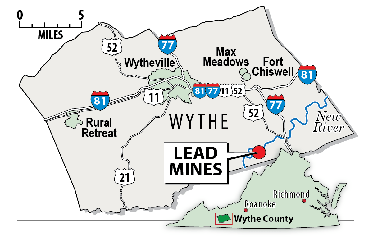 Map by Robert Lunsford.