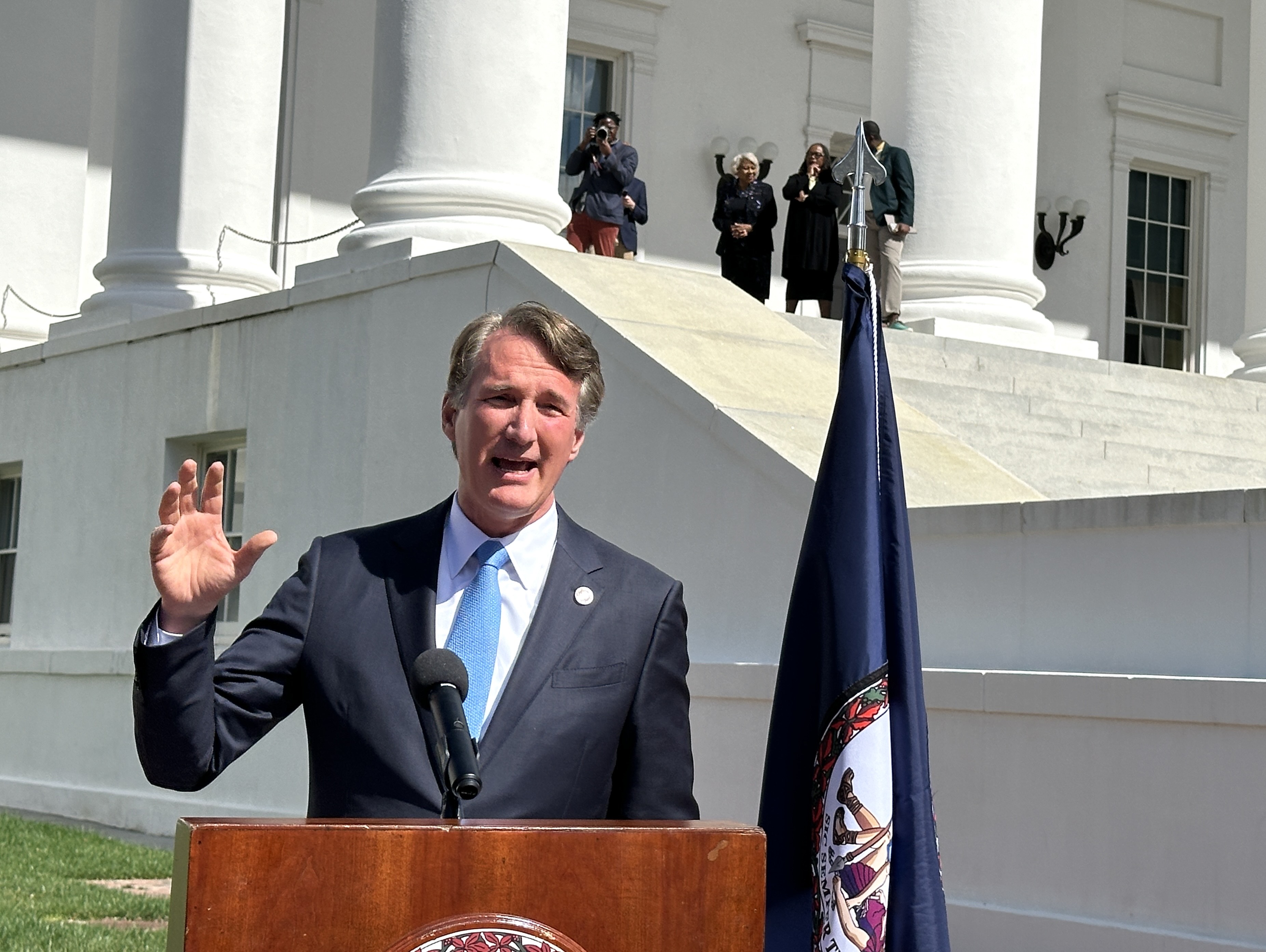 Gov. Glenn Youngkin. Photo by Markus Schmidt. 