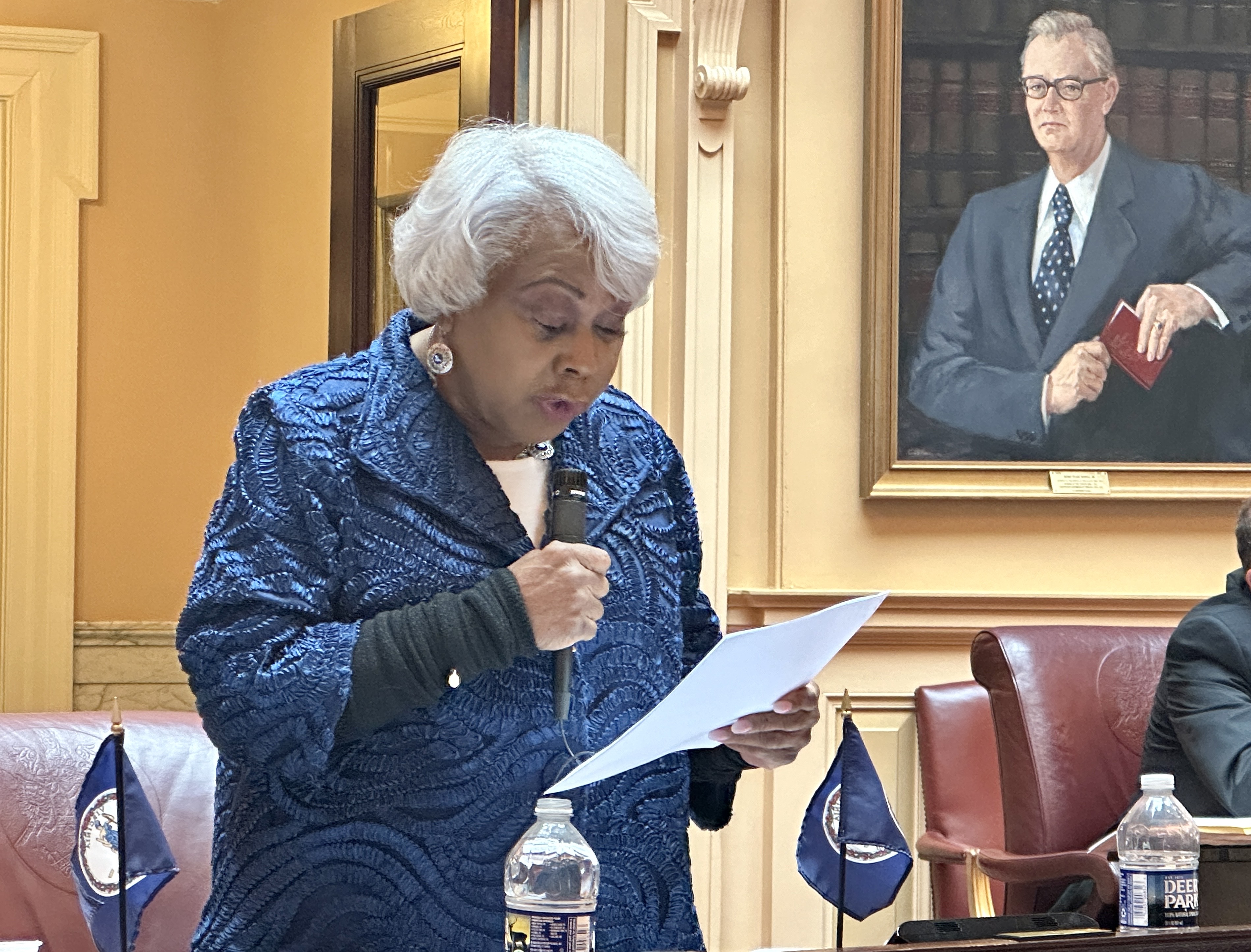 State Sen. Louise Lucas, D-Portsmouth. Photo by Markus Schmidt.