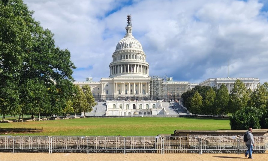 The U.S. Capitol.
