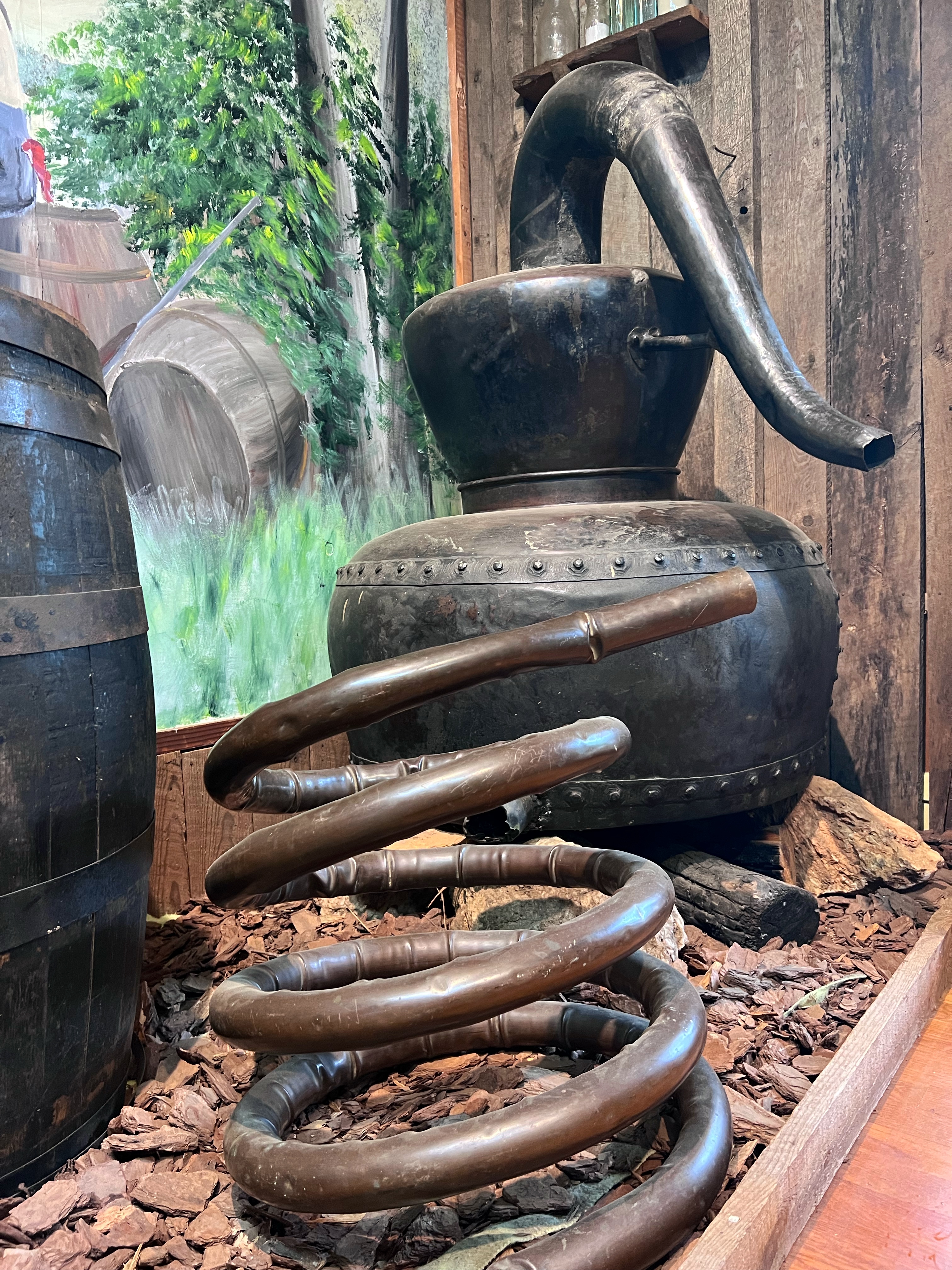  A still and worm at Fairy Stone State Park in Patrick County. 