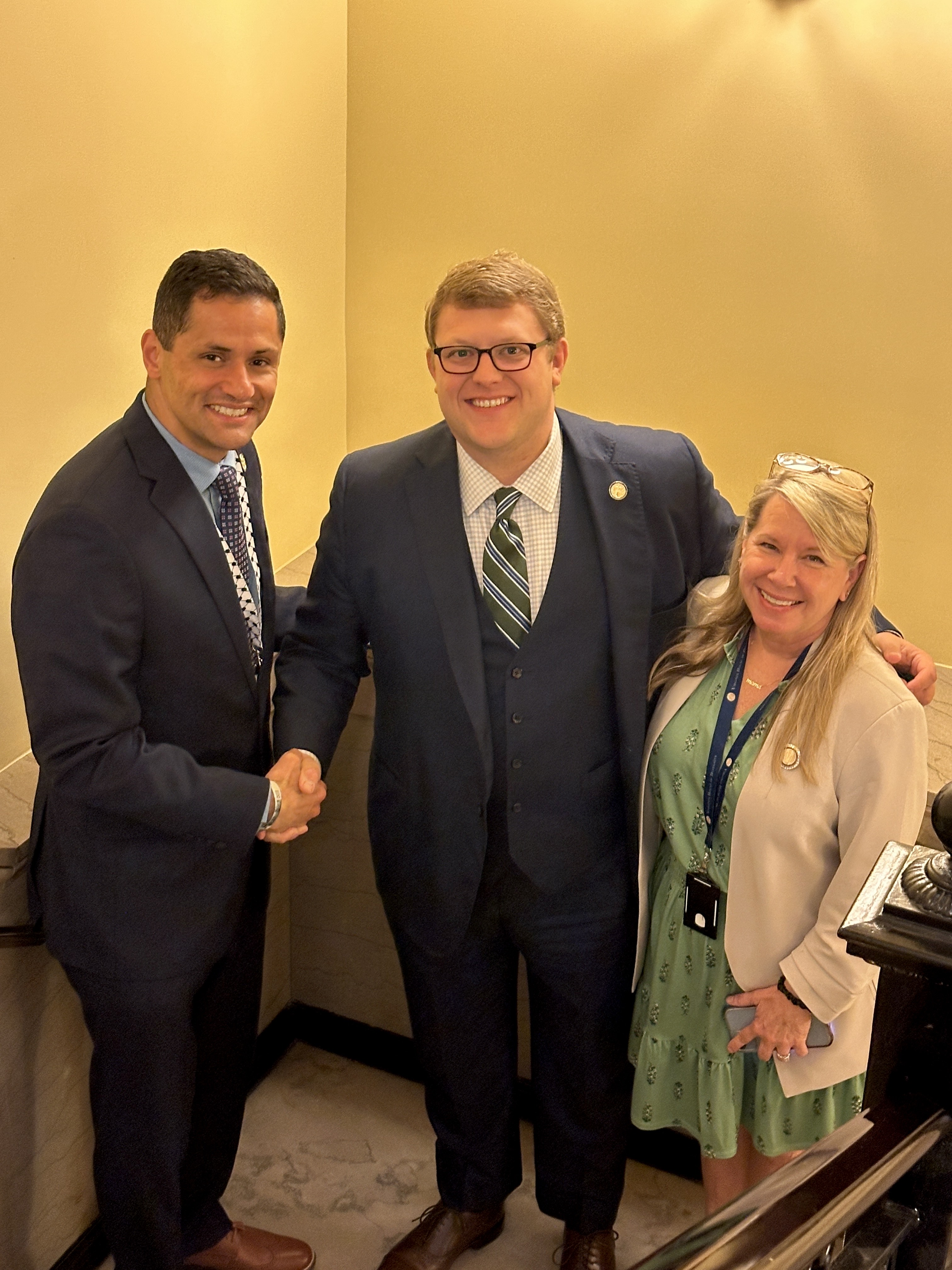 Three legislators.