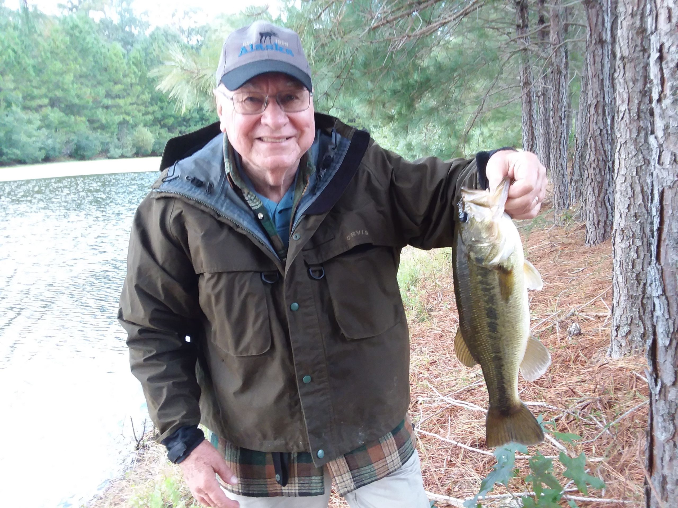 Bill Cochran with a fish Courtesy of the Cochran family.
