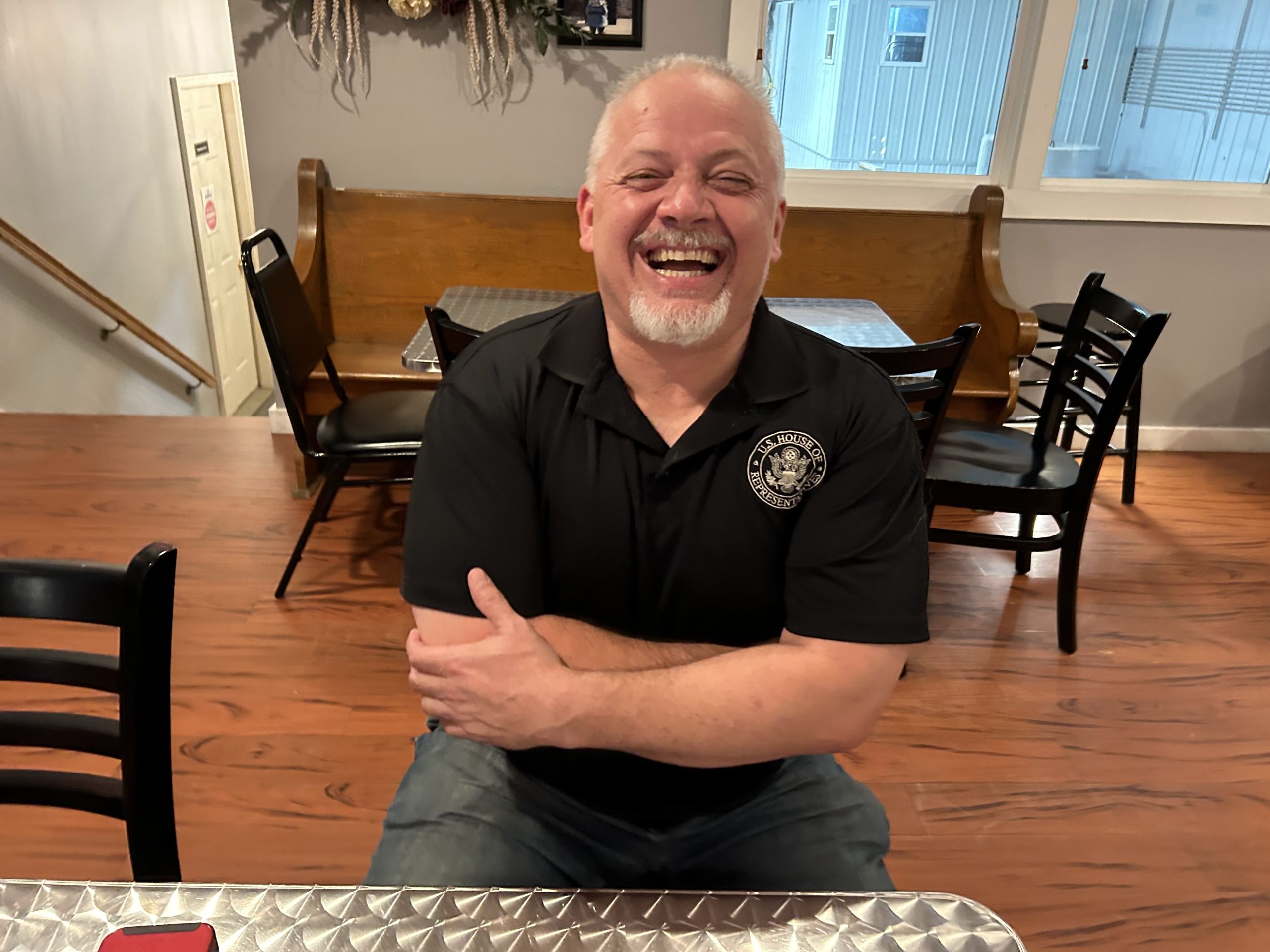 Former Republican Rep. Denver Riggleman says his anti-bully DNA is why he must speak out about reelecting Donald Trump. Photo by Lisa Provence.