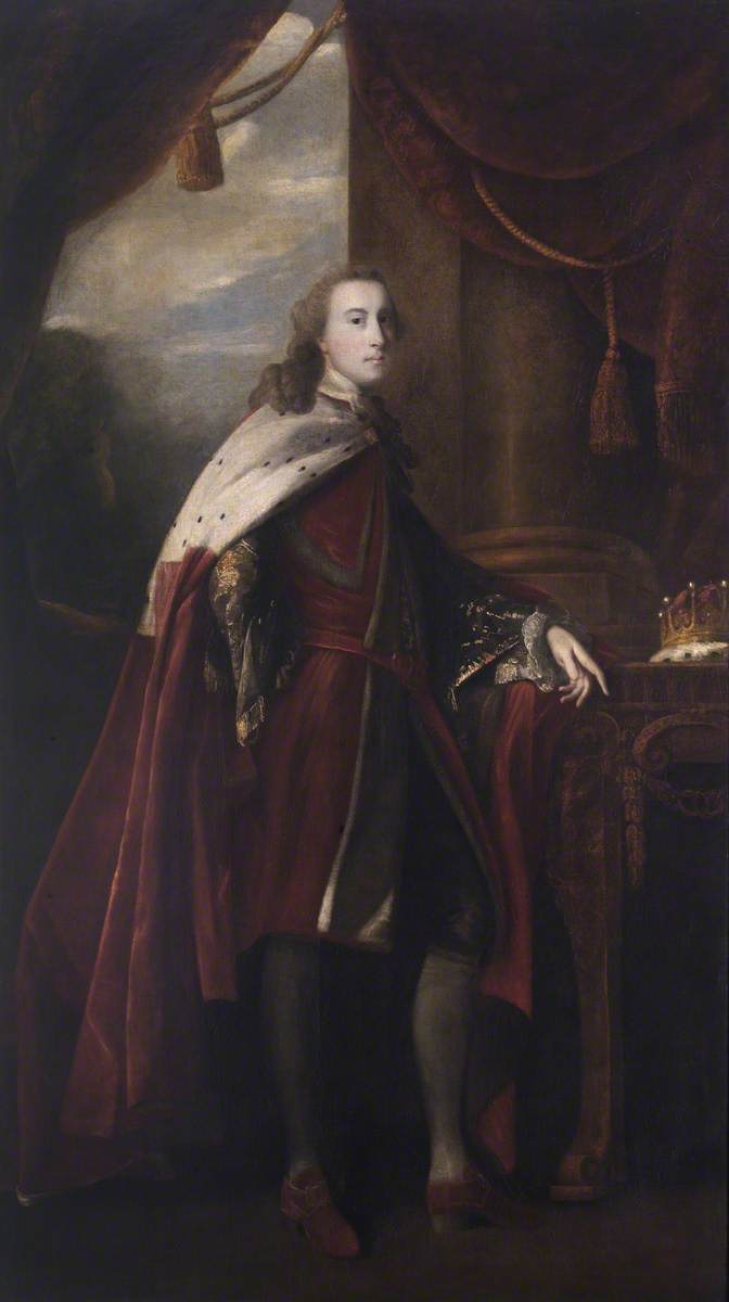 Lord Dartmouth, as painted by Joshua Reynolds. Public domain
