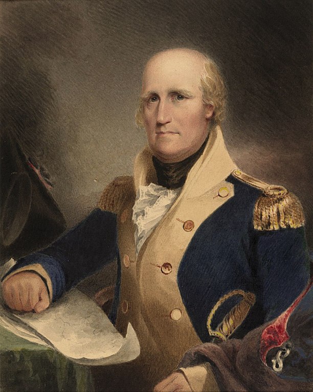 George Rogers Clark in an 1825 portrait by James Barton Longacre.