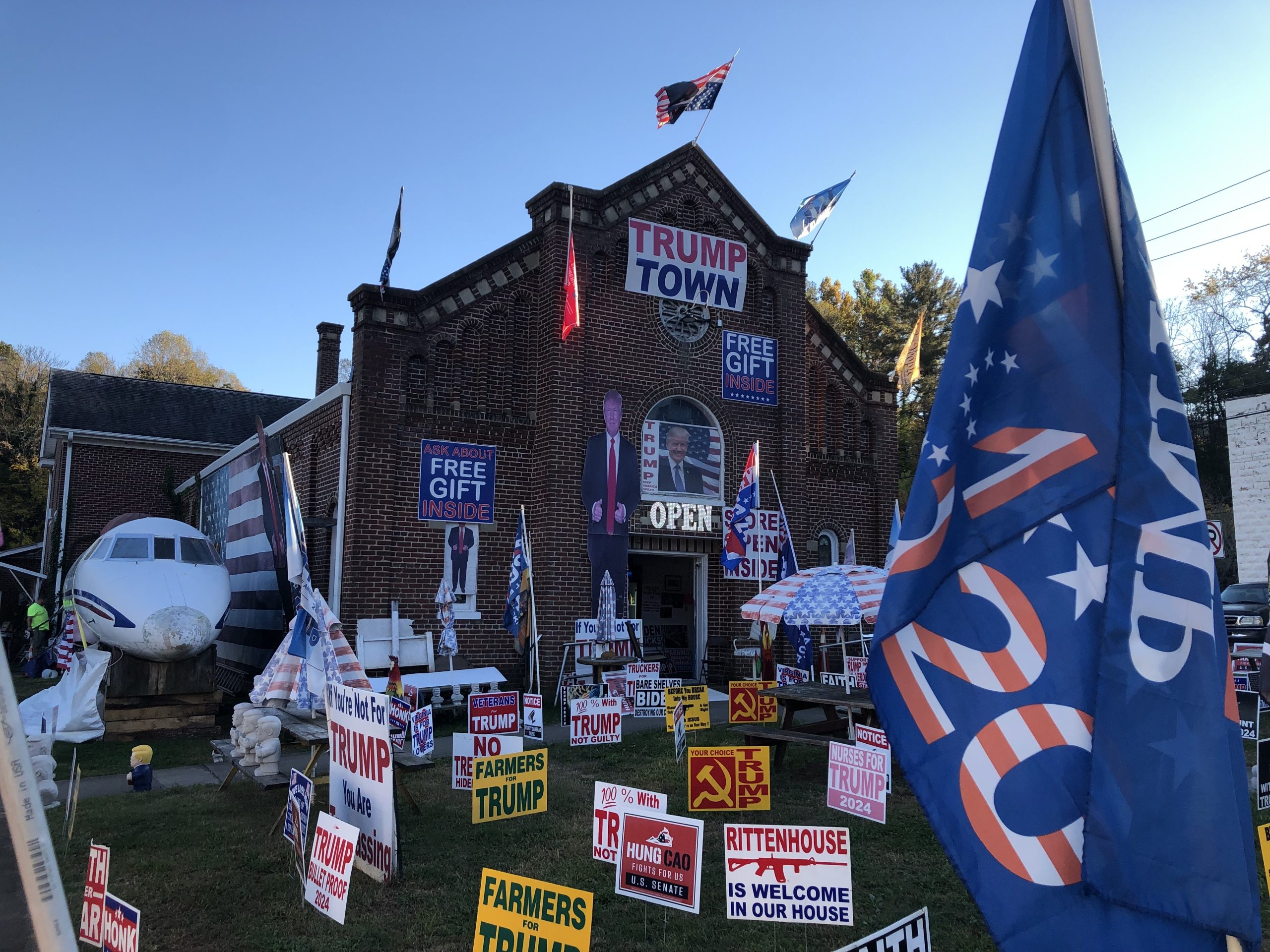 Whitey Taylor's Trump Store in Boones Mill. Photo by Tad Dickens.