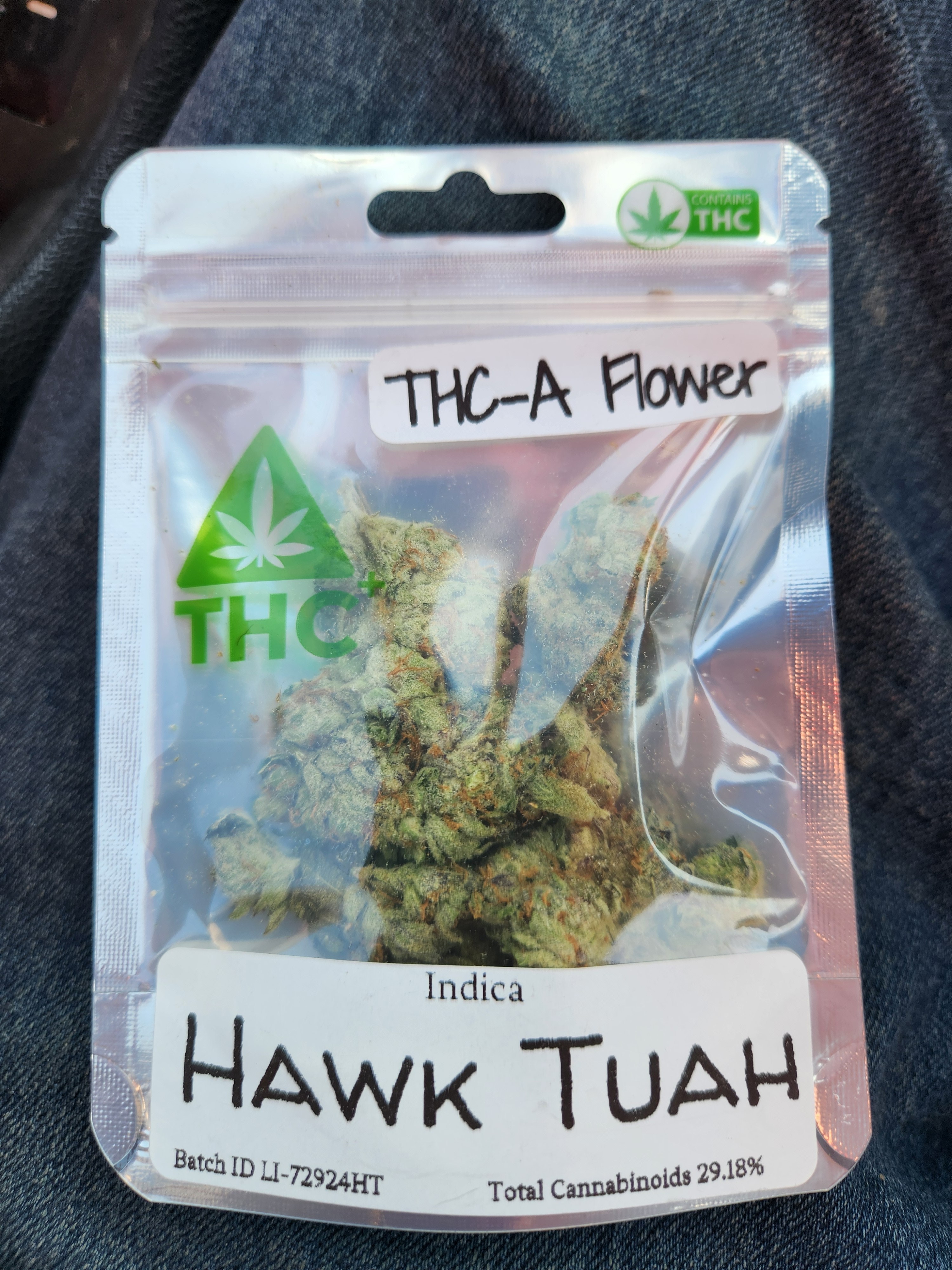 The front of the other package I purchased. Photo by Dwayne Yancey