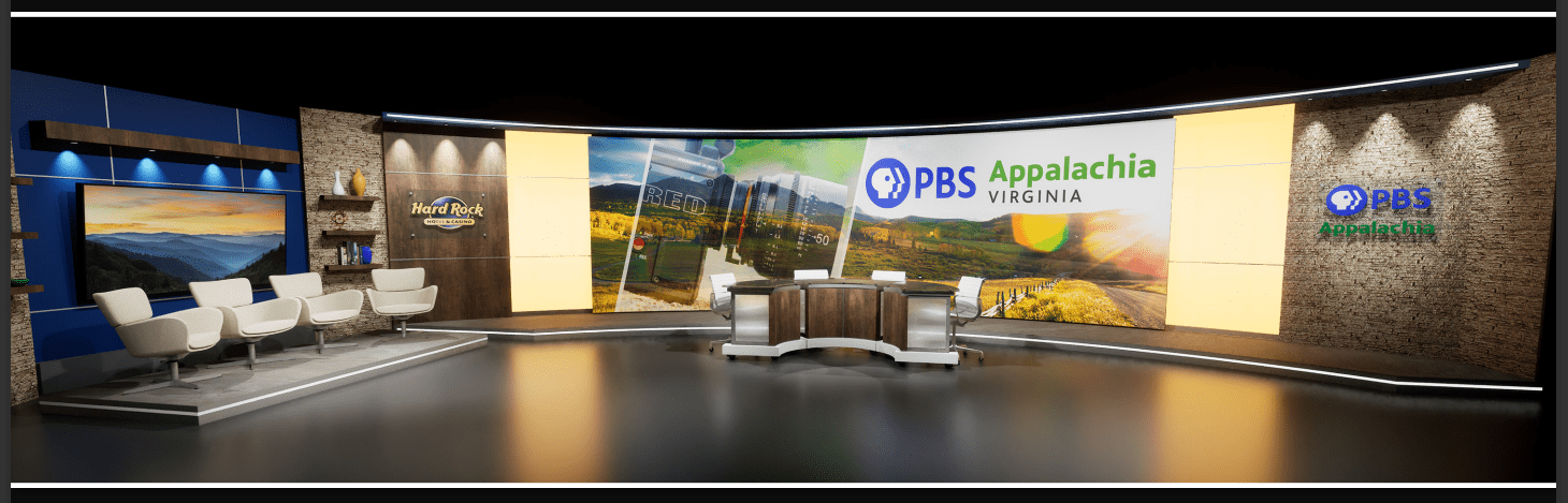 The PBS Appalachia at the Hard Rock Casino in Bristol. Courtesy of PBS Appalachia.