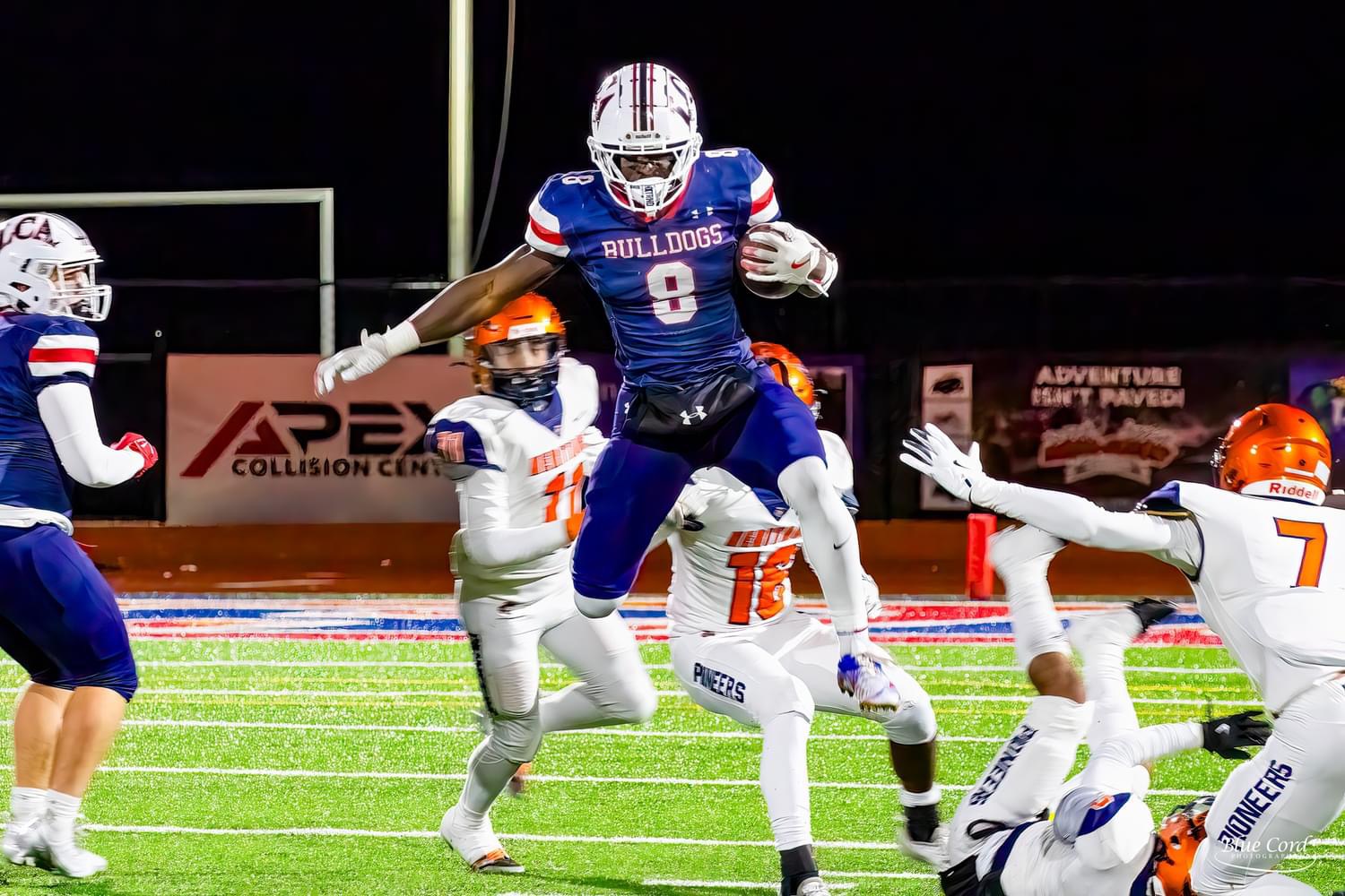 Gideon Davidson in action for LCA. Courtesy of Brian Davidson.