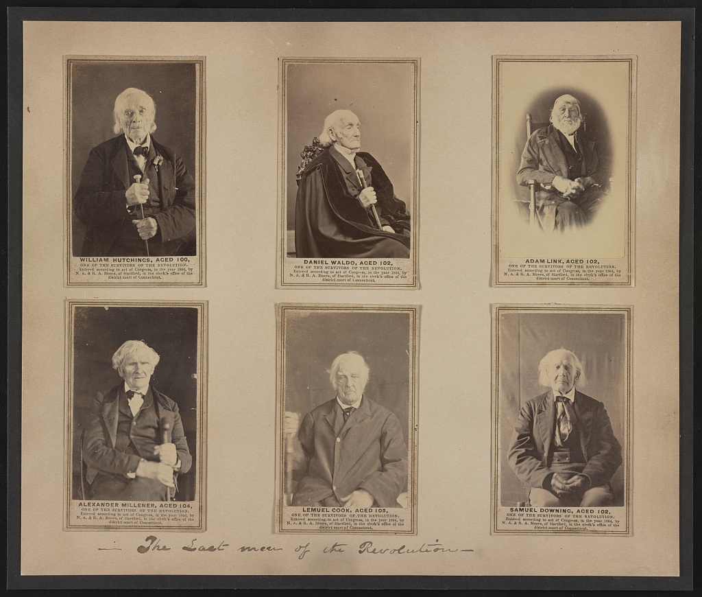 Last men of the revolution. Library of Congress.