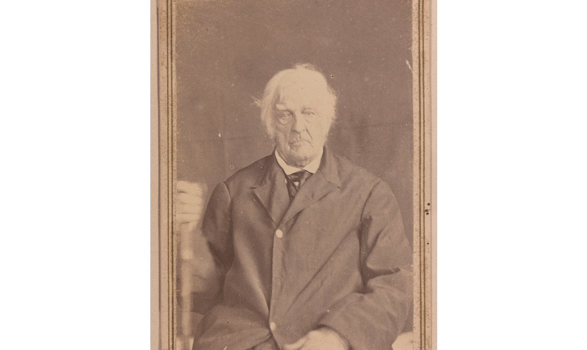 Lemuel Cook, aged 16 in 1776, was one of the last surviving veterans of the Continental Army. He claimed to have been present at Cornwallis's surrender in 1781. He was photographed in 1864. Library of Congress.