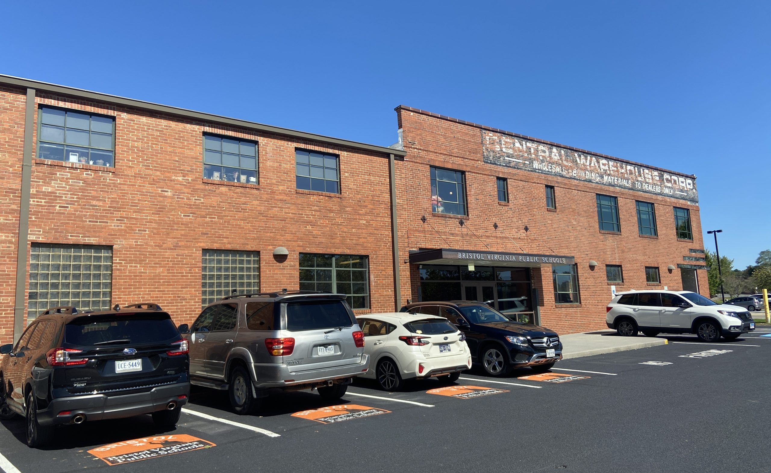 The Bristol school administration office on Lee Street.