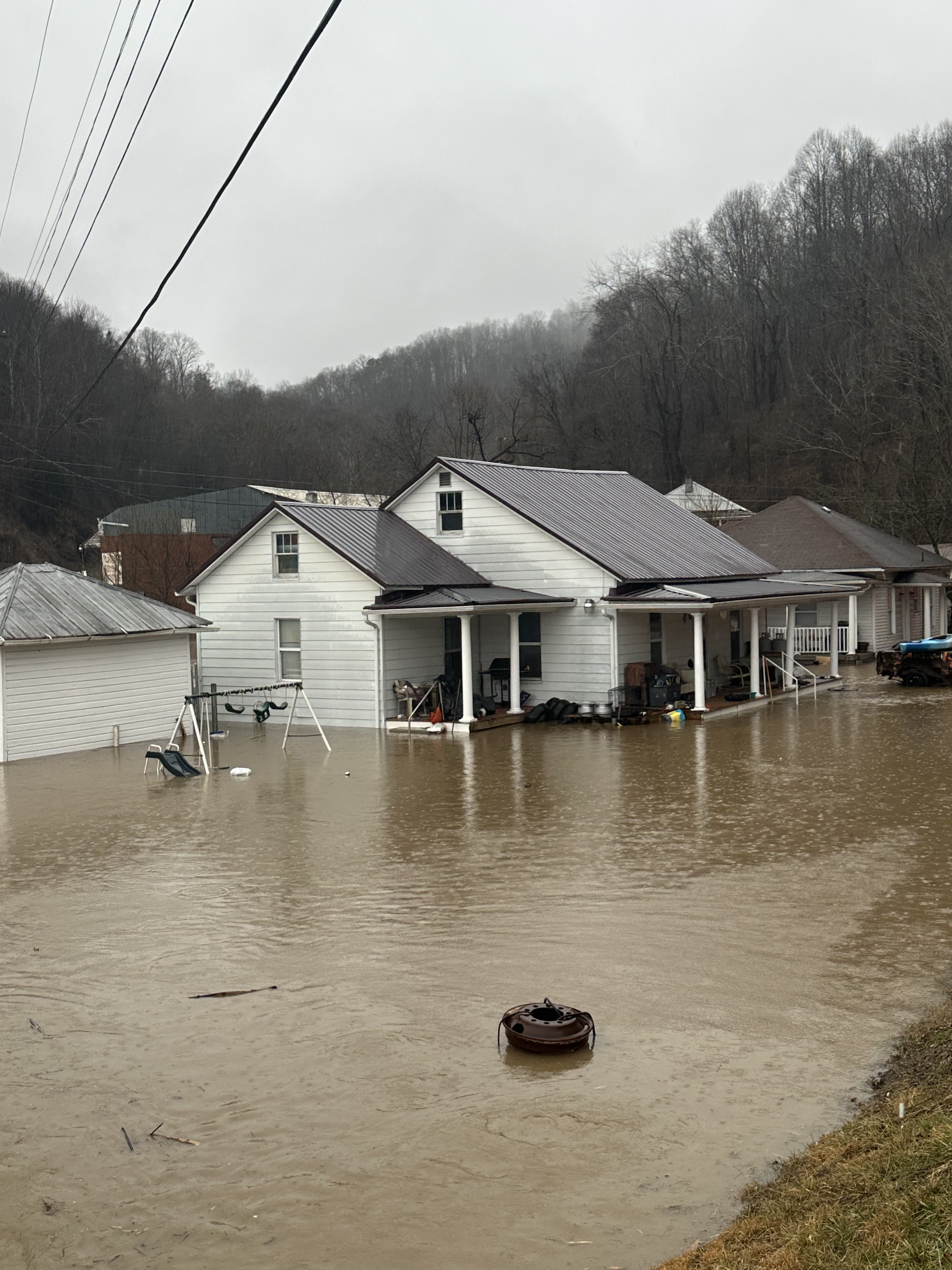 Flooding in Tazewell County. Courtesy of state Sen. Travis Hackworth.