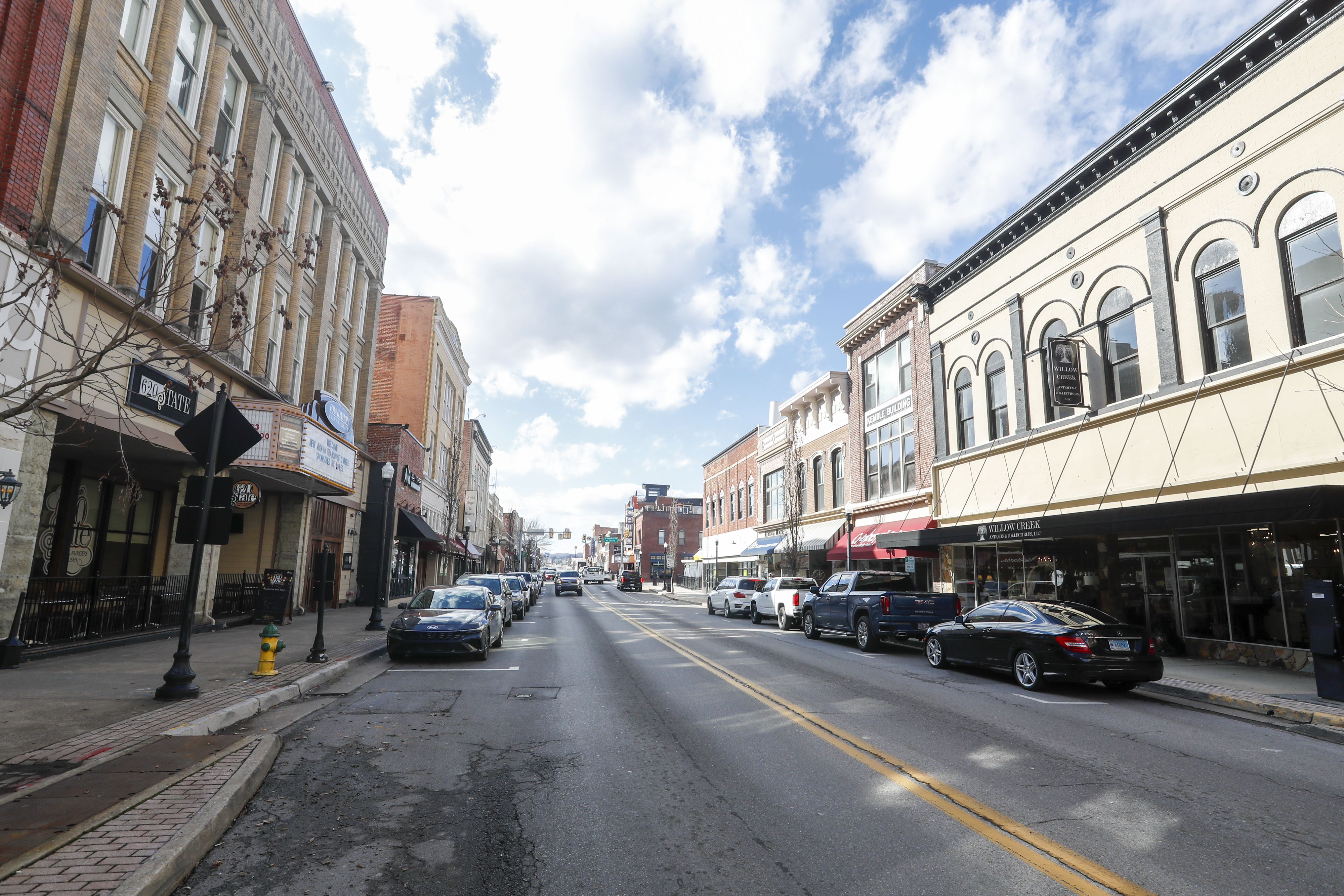 State Street in downtown Bristol