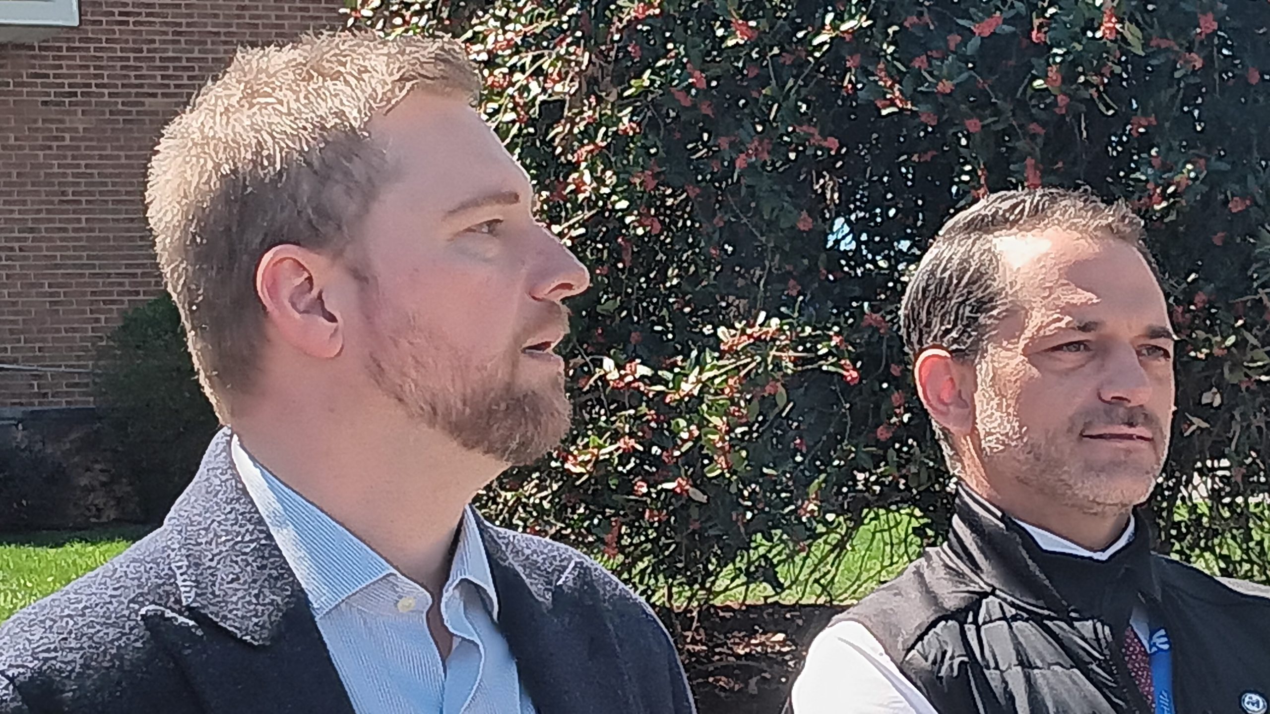 Councilors Aaron Rawls and Julian Mei held a press conference on Thursday to address Rawls' removal from the most recent regular session.