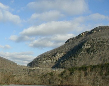 The Cumberland Gap. Courtesy of National Park Service. 