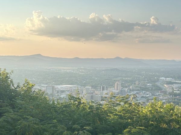 The Roanoke Valley, as seen from Mill Mountain. Photo by Kevin Myatt.
