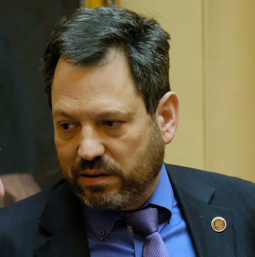 Senate Majority Leader Scott Surovell, D-Fairfax County. Photo by Bob Brown.