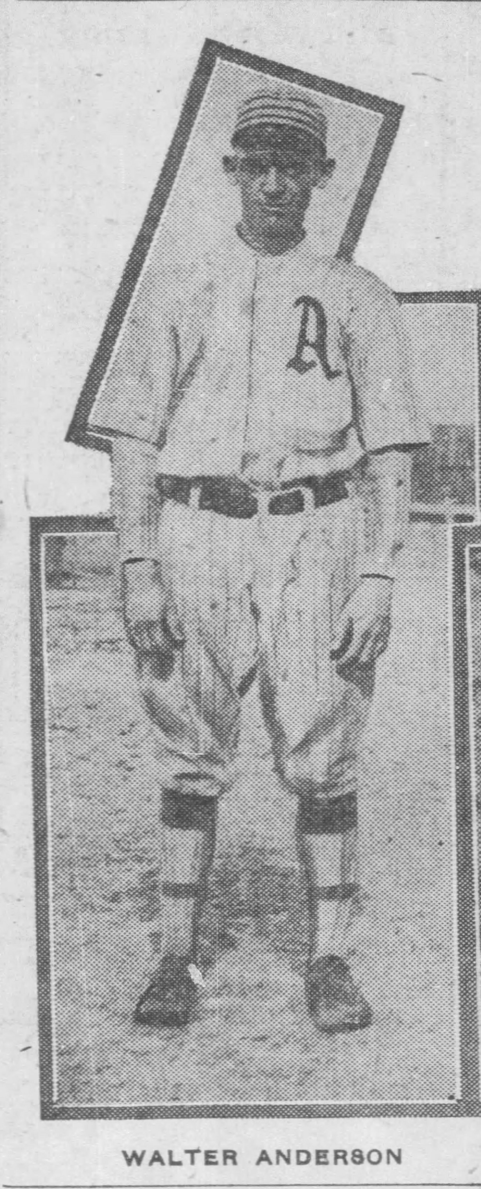 Walter "Lefty" Anderson. Courtesy of Shoeless Joe Jackson Virtual Hall of Fame.