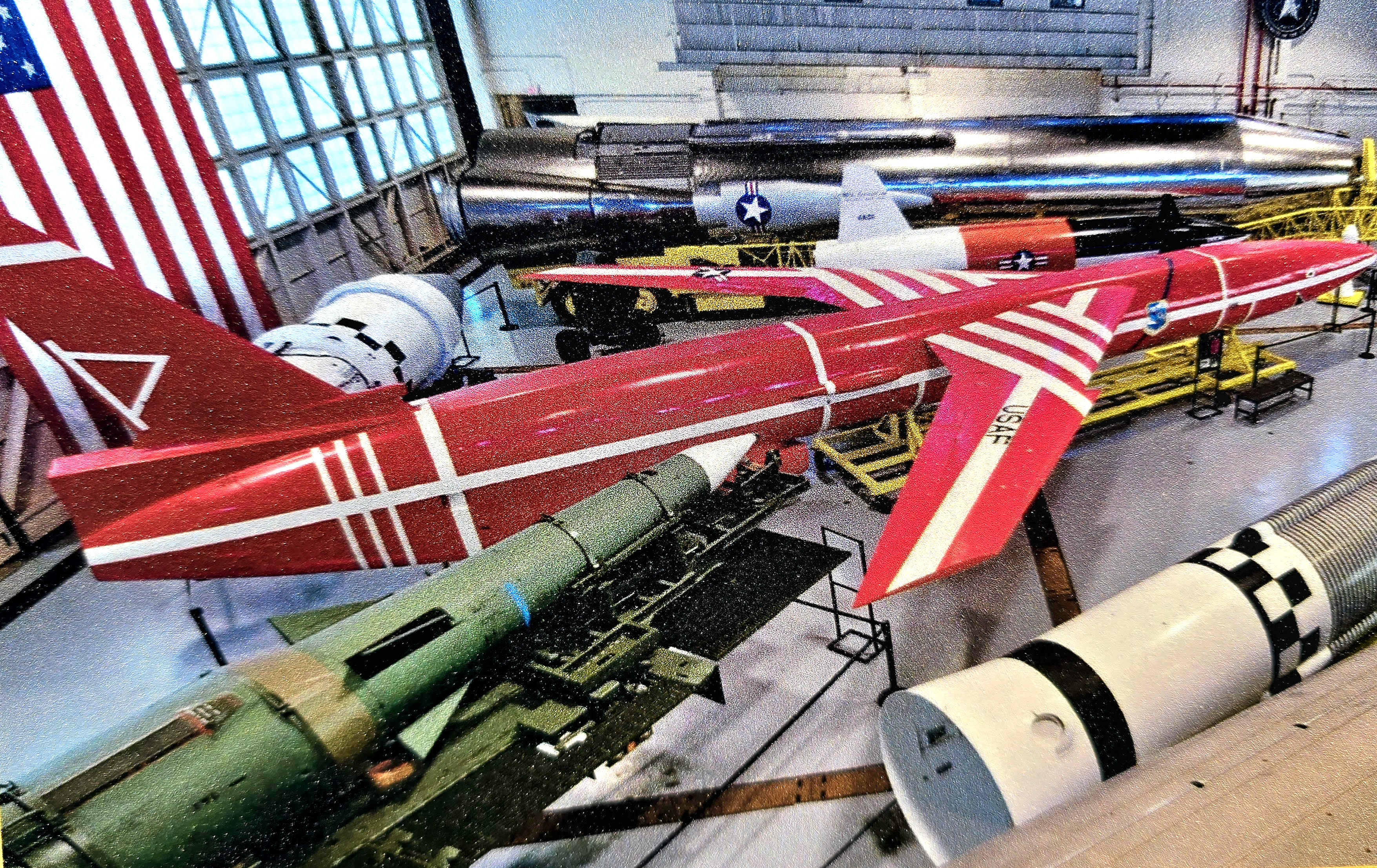 Hilliard has fully documented the US Space Force Museum's collection of missiles, rockets, and space hardware on display. Credit: US Space Force Museum