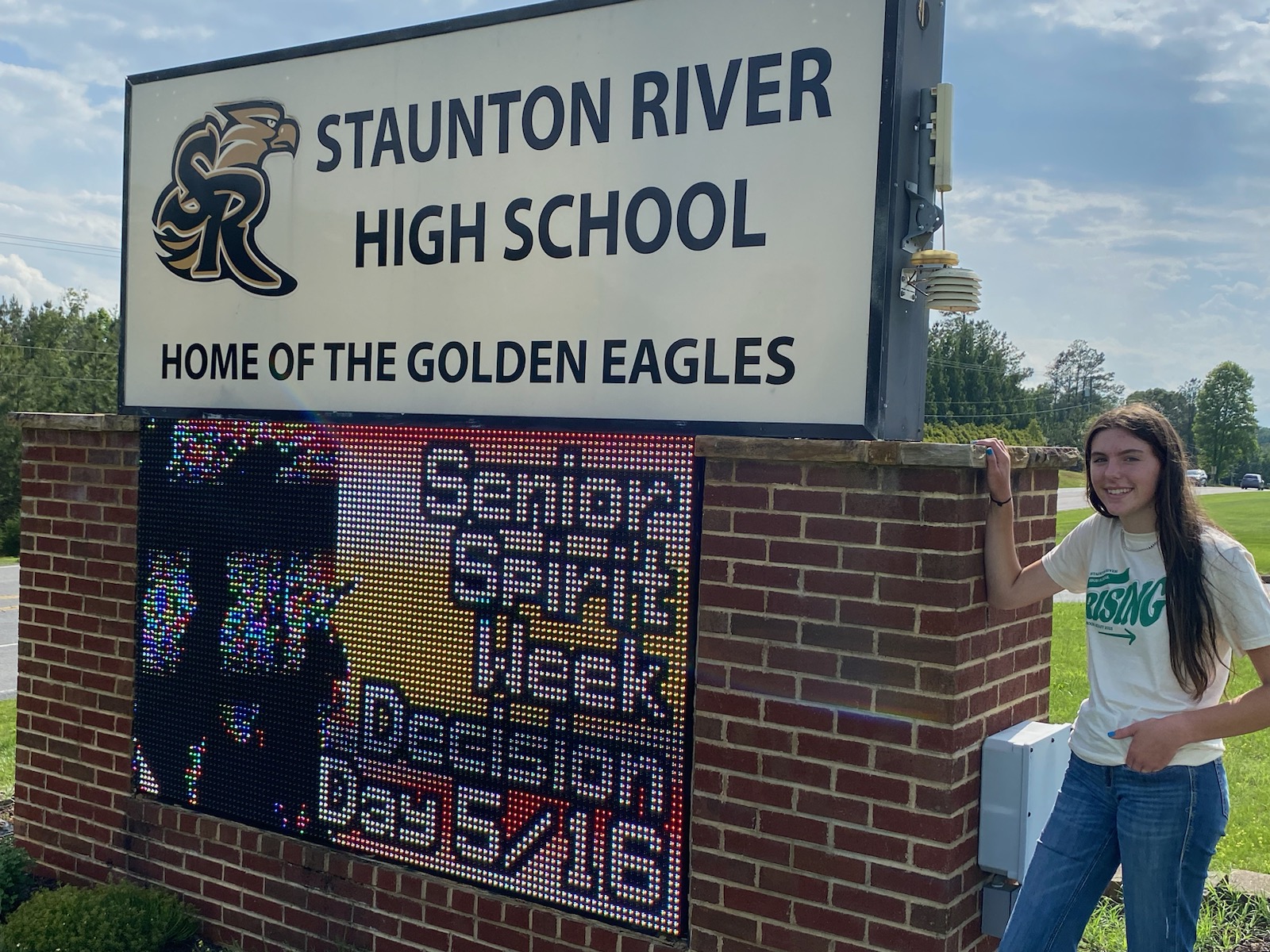 Staunton River graduate Emma Bays will finish her high school career in July at the national rodeo finals in Wyoming. Photo by Robert Anderson.
