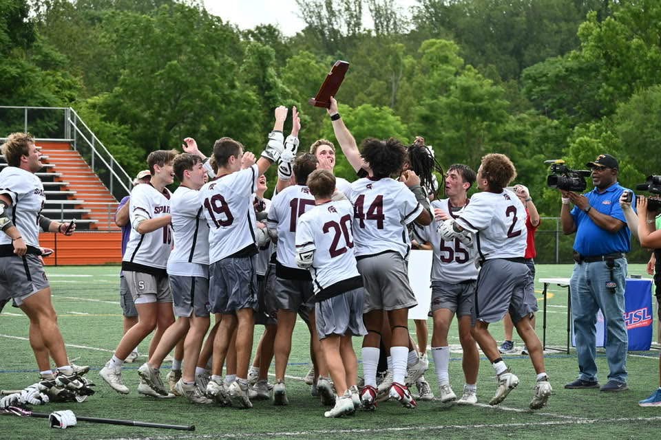 Salem boys lacrosse team wins state championship. Courtesy City of Salem.