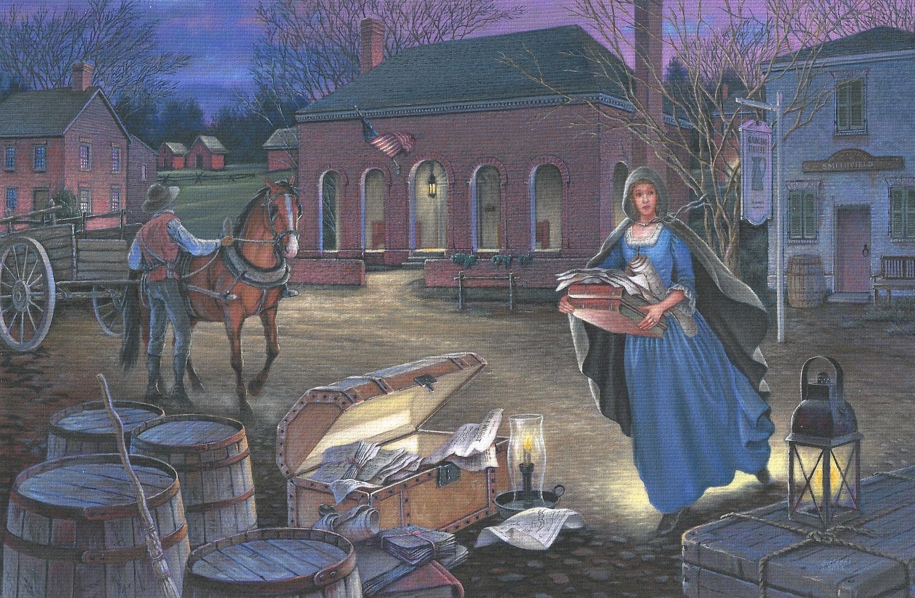 A woman saved Isle of Wight's courthouse records during the Revolution; an enslaved man saved them during the Civil War