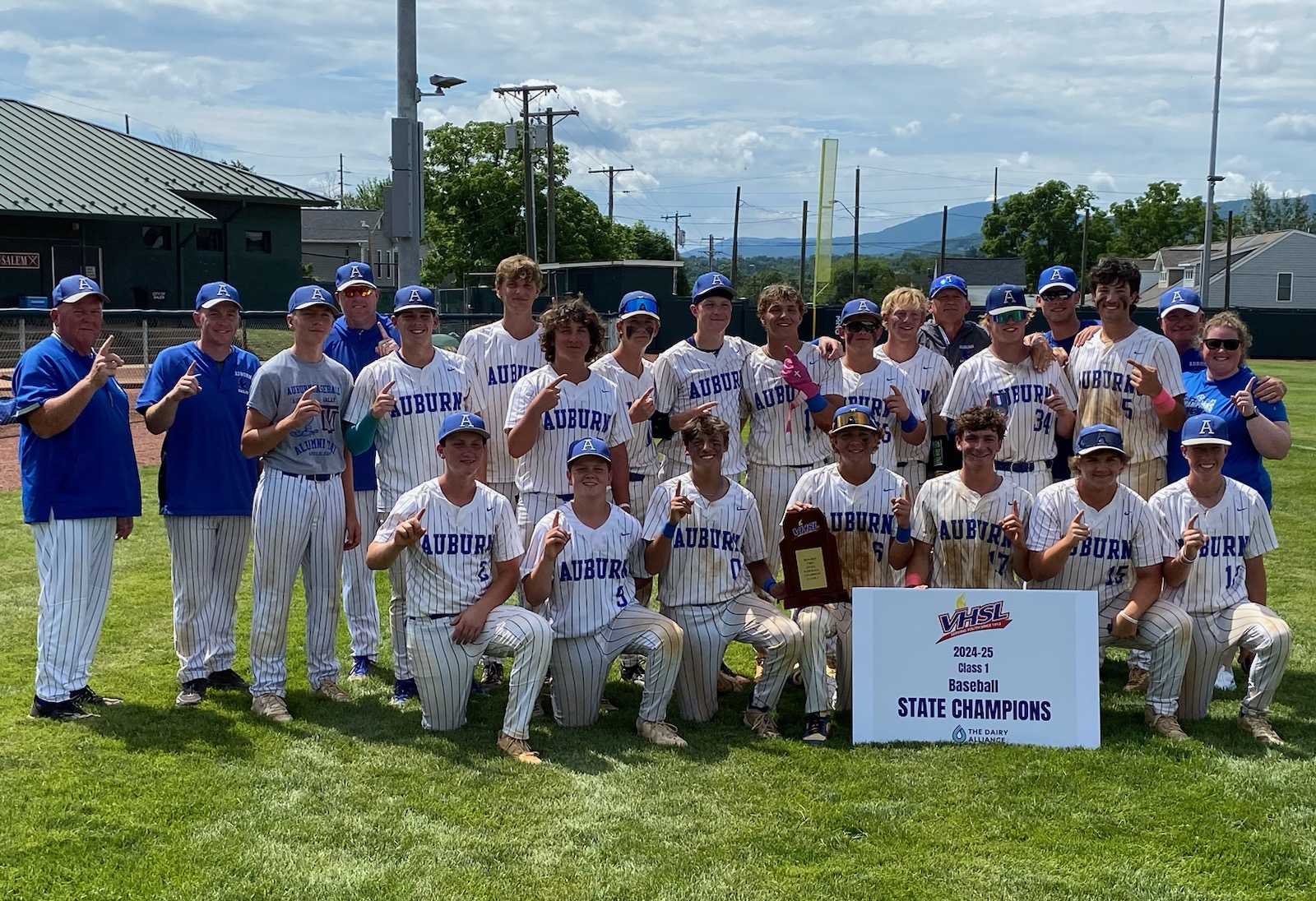 Auburn baseball won the 2025 sttate championship. Photo by Robert Anderson.